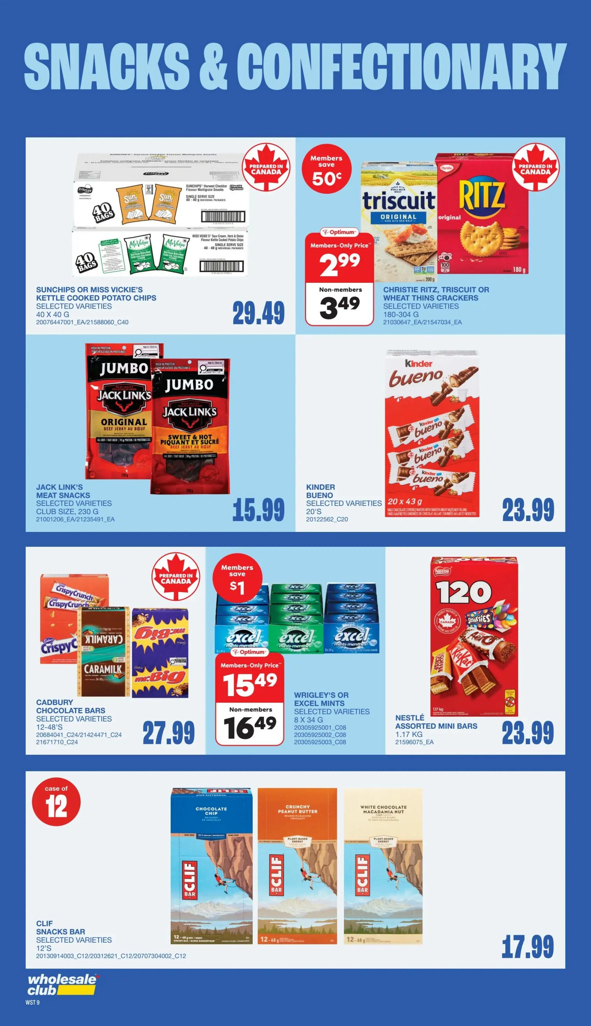 Wholesale Club (West) Flyer October 1 to 7