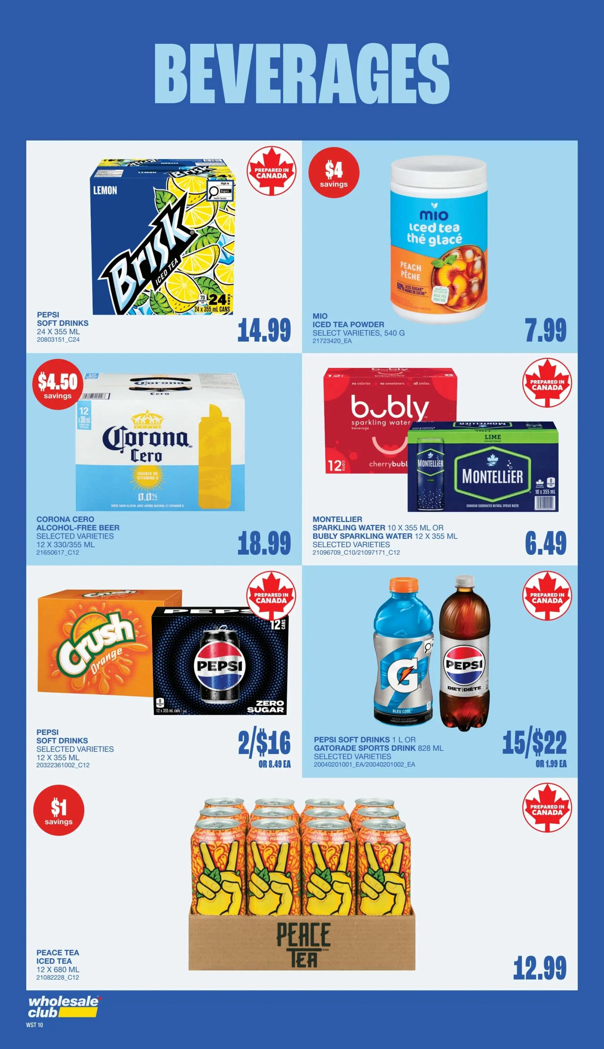 Wholesale Club (West) Flyer October 1 to 7