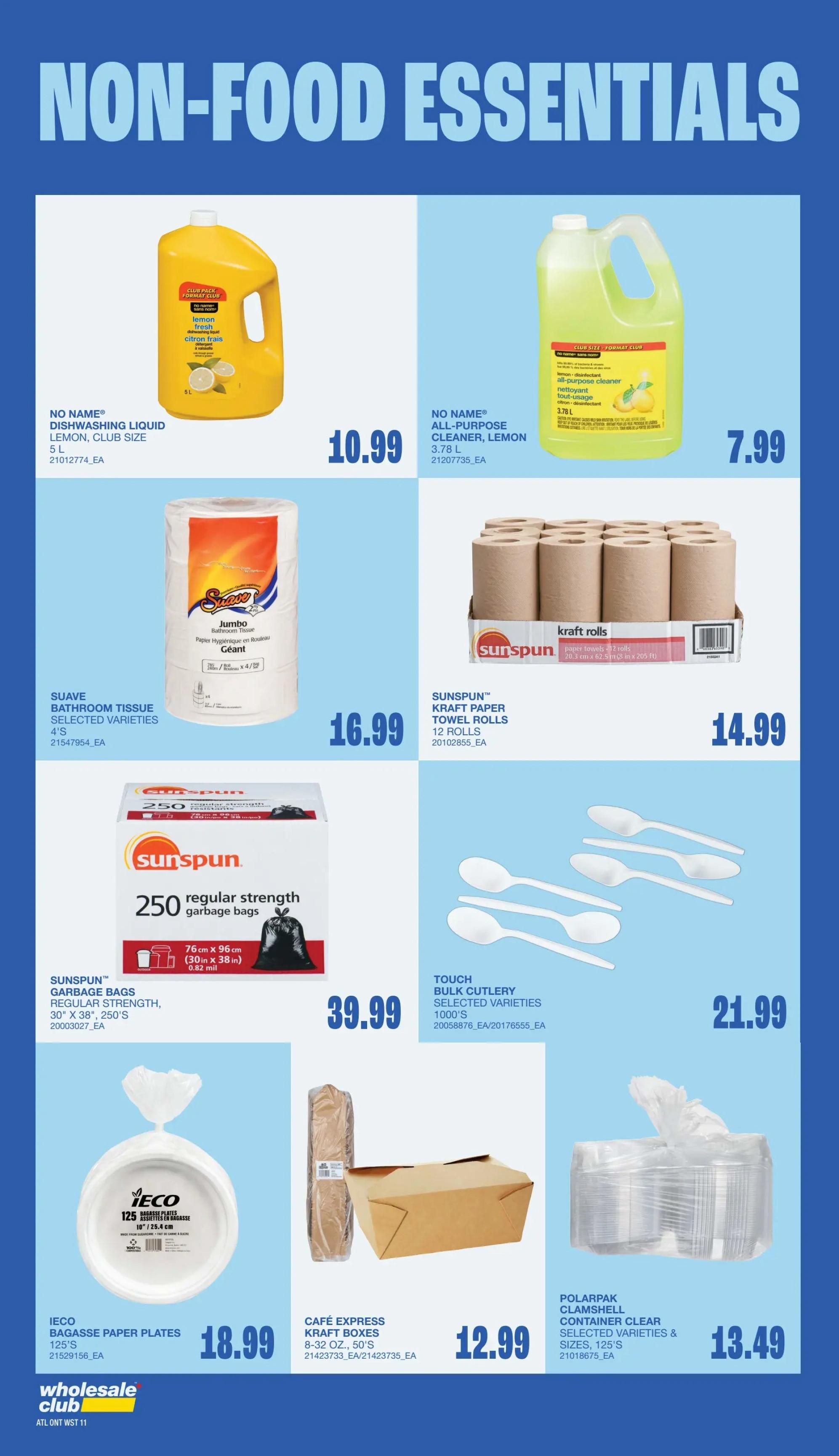 Wholesale Club (West) Flyer October 1 to 7
