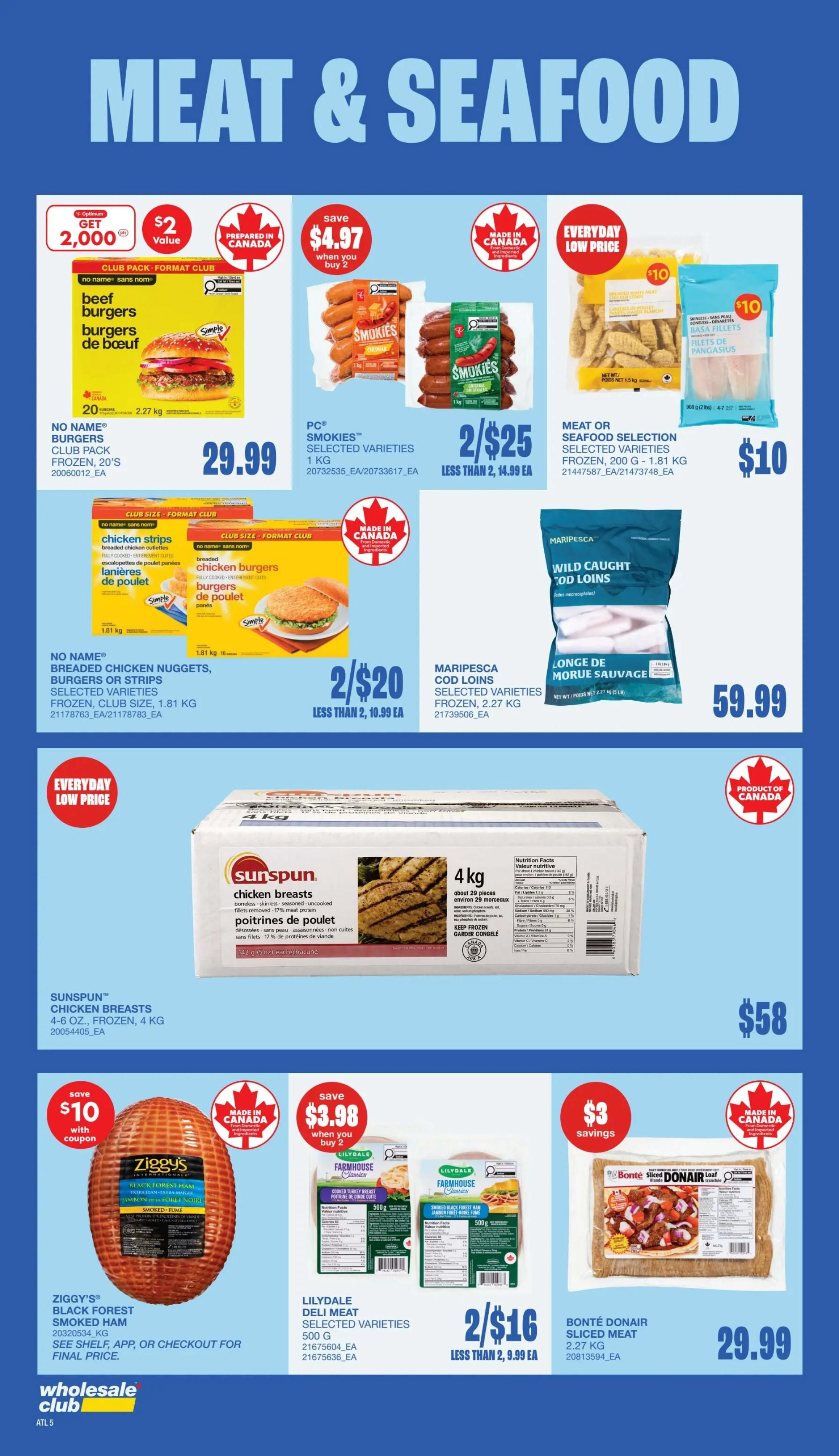 Wholesale Club (Atlantic) Flyer October 1 to 7