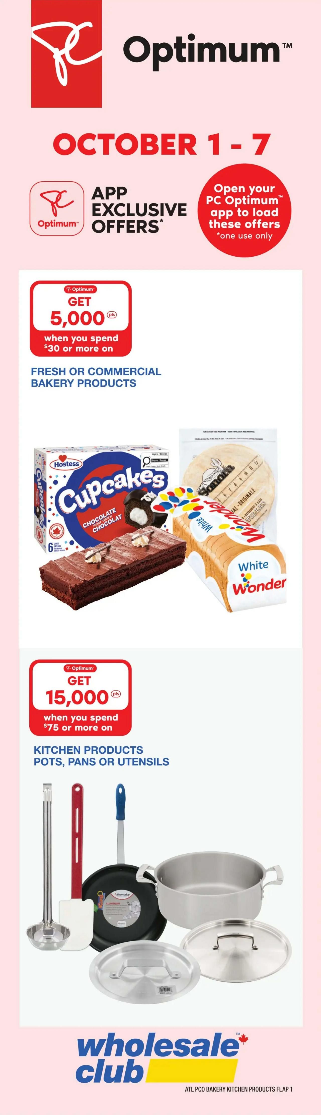 Wholesale Club (Atlantic) Flyer October 1 to 7