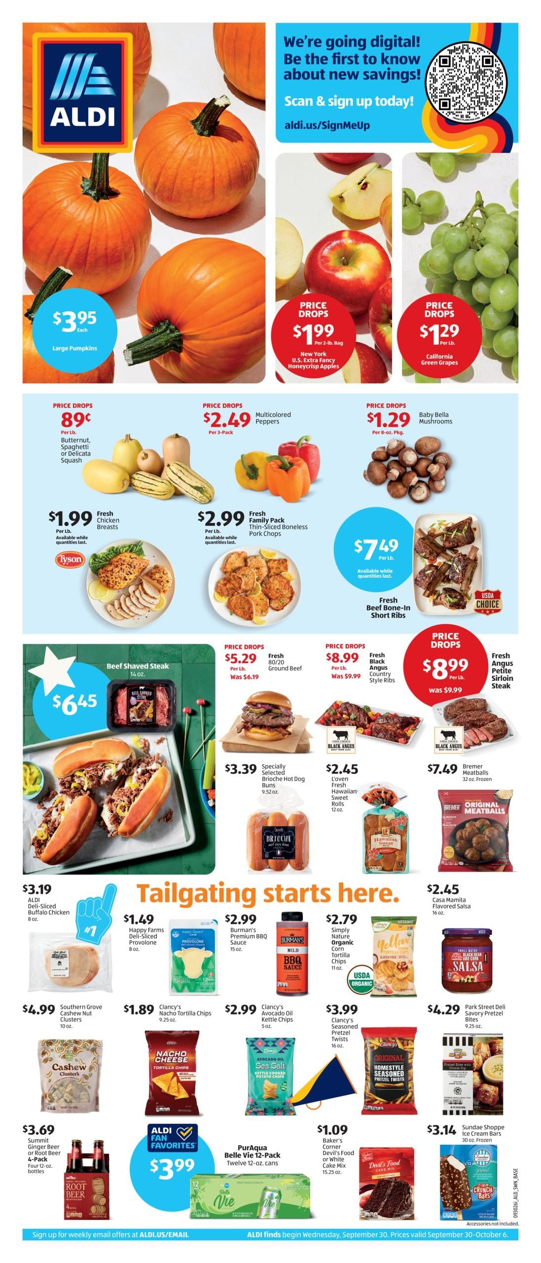 ALDI (Bridgeport Area, CT) Weekly Ad September 30 - October 6, 2026