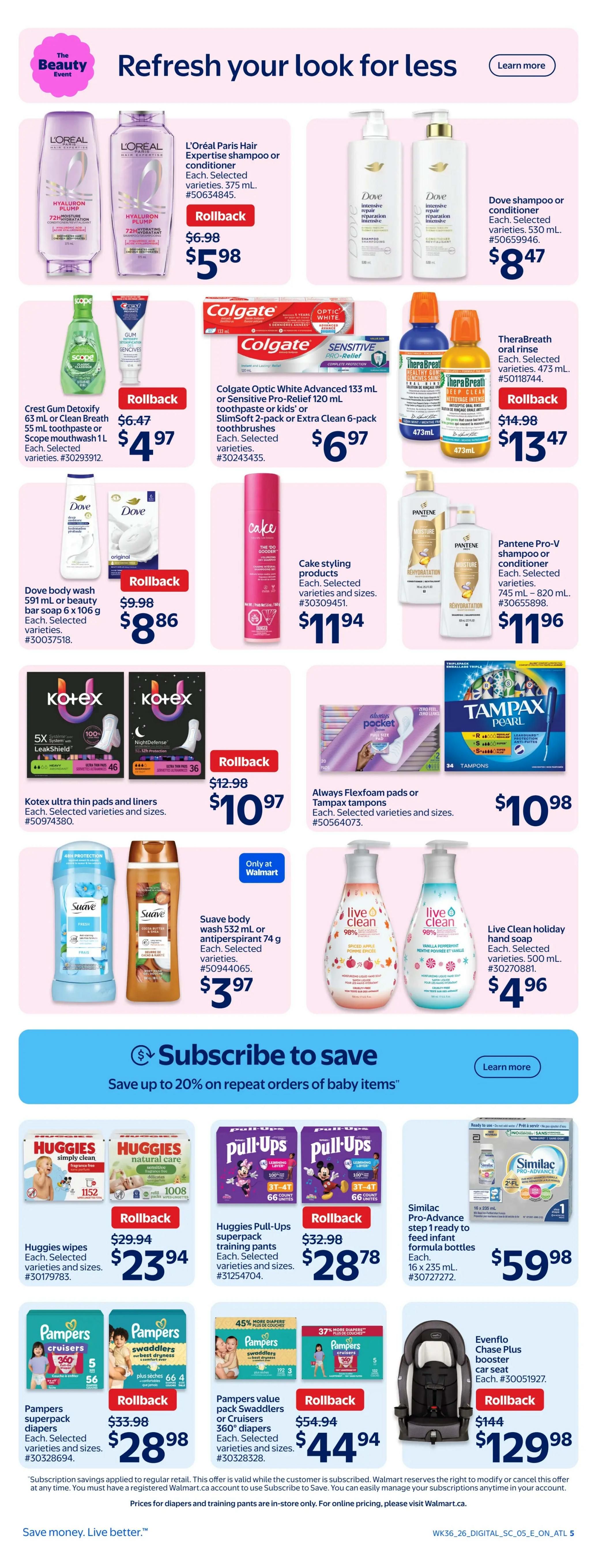 Walmart (ON) Flyer October 1 to 7