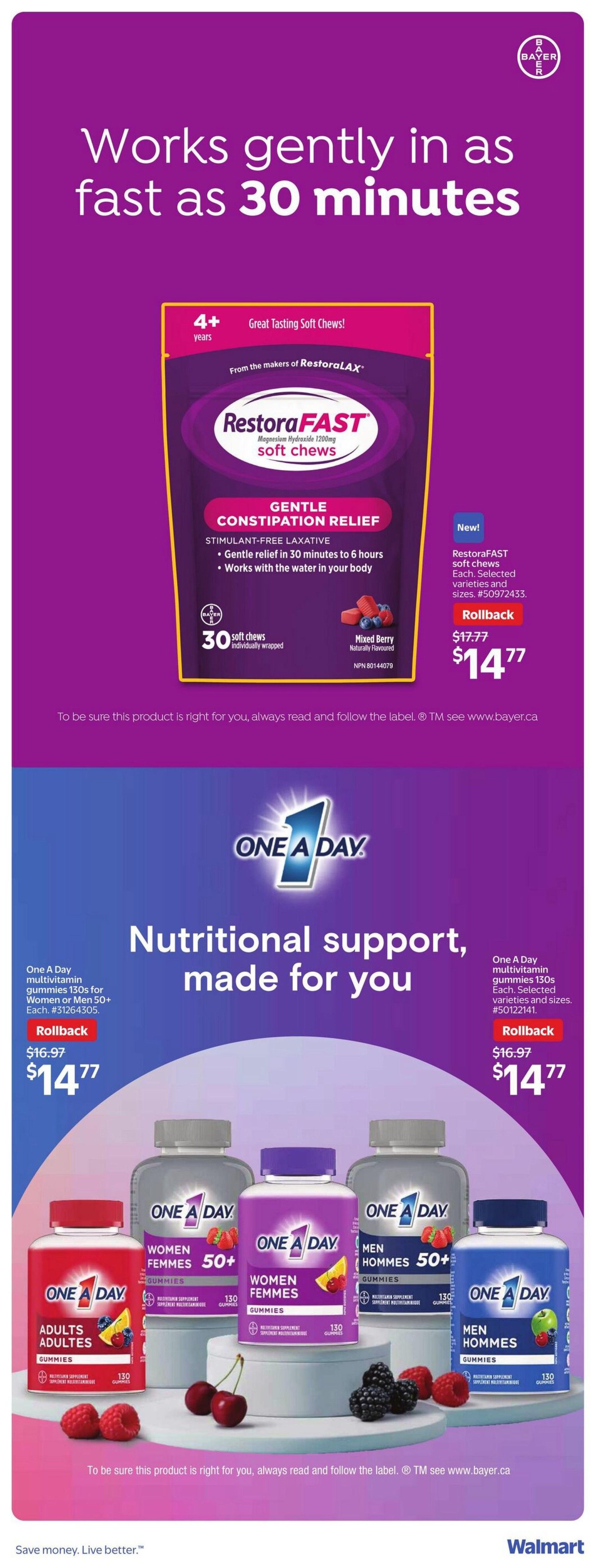 Walmart (ON) Flyer October 1 to 7