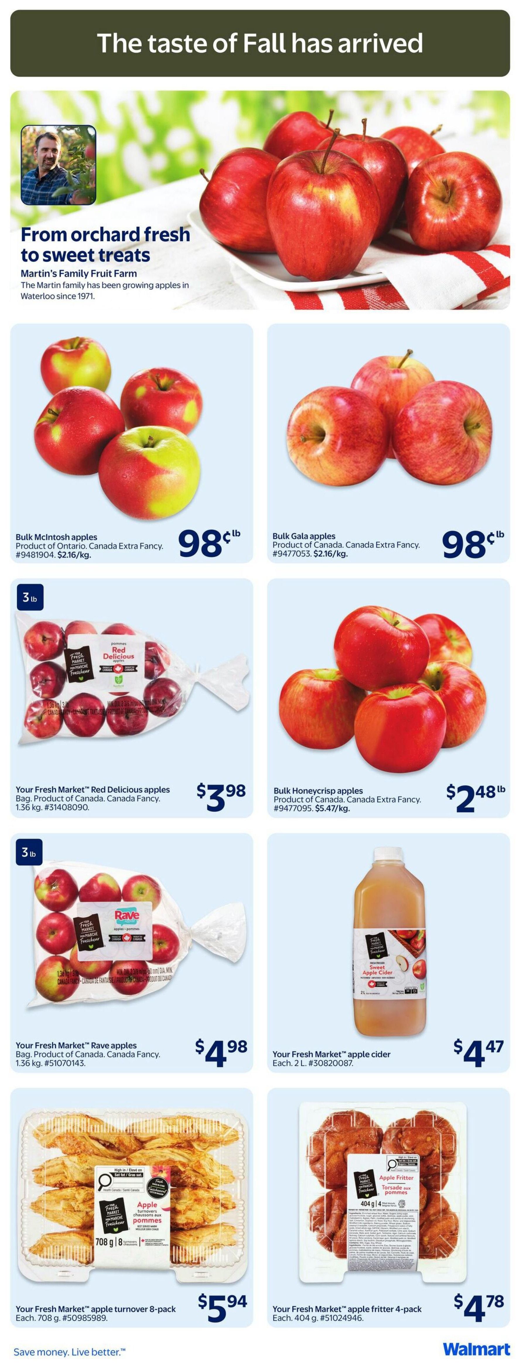 Walmart (ON) Flyer October 1 to 7