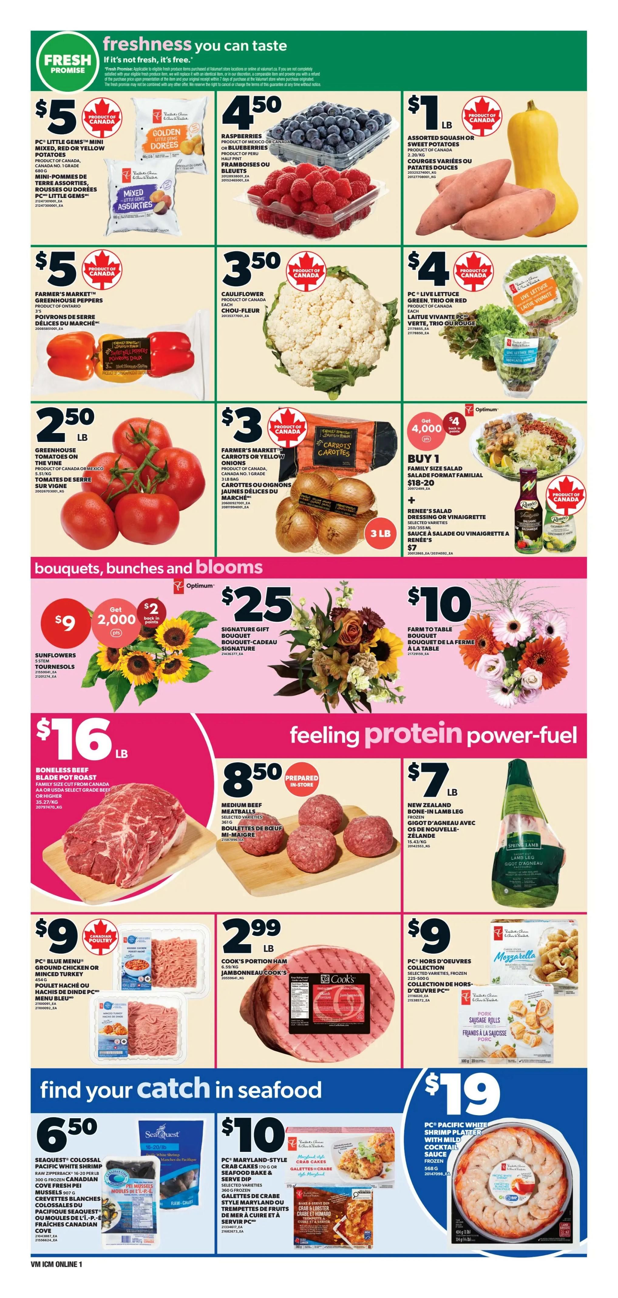 Valu-mart Flyer October 1 to 7