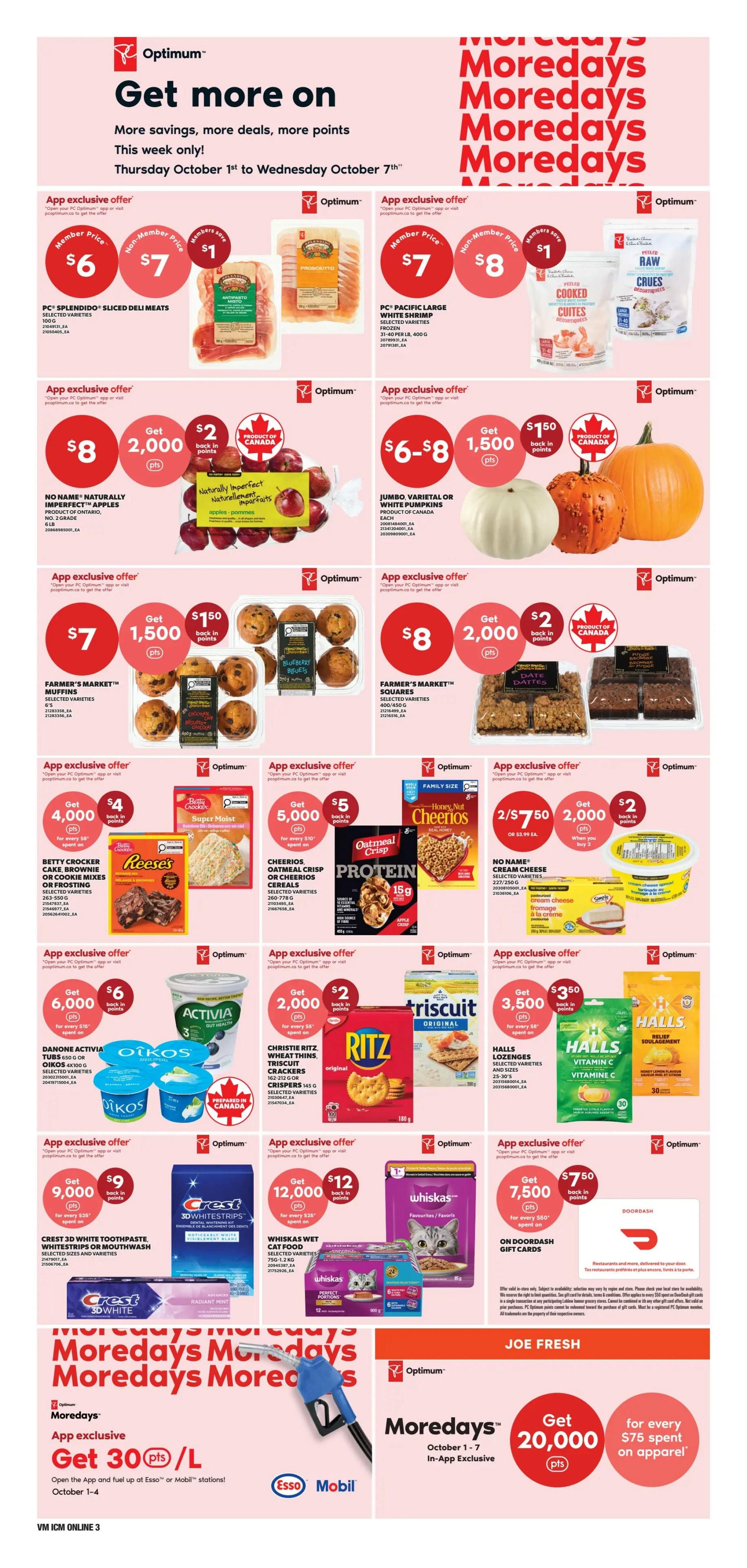 Valu-mart Flyer October 1 to 7