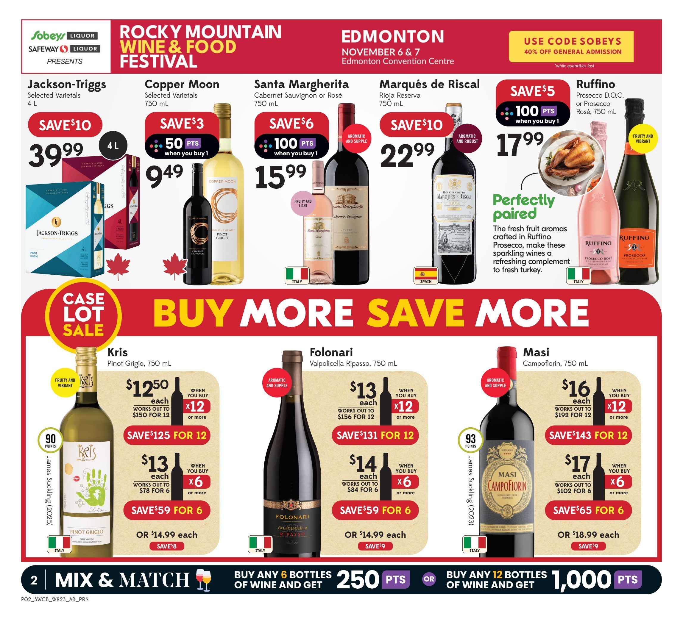 Sobeys/Safeway (AB) SWCB Flyer October 1 to 7