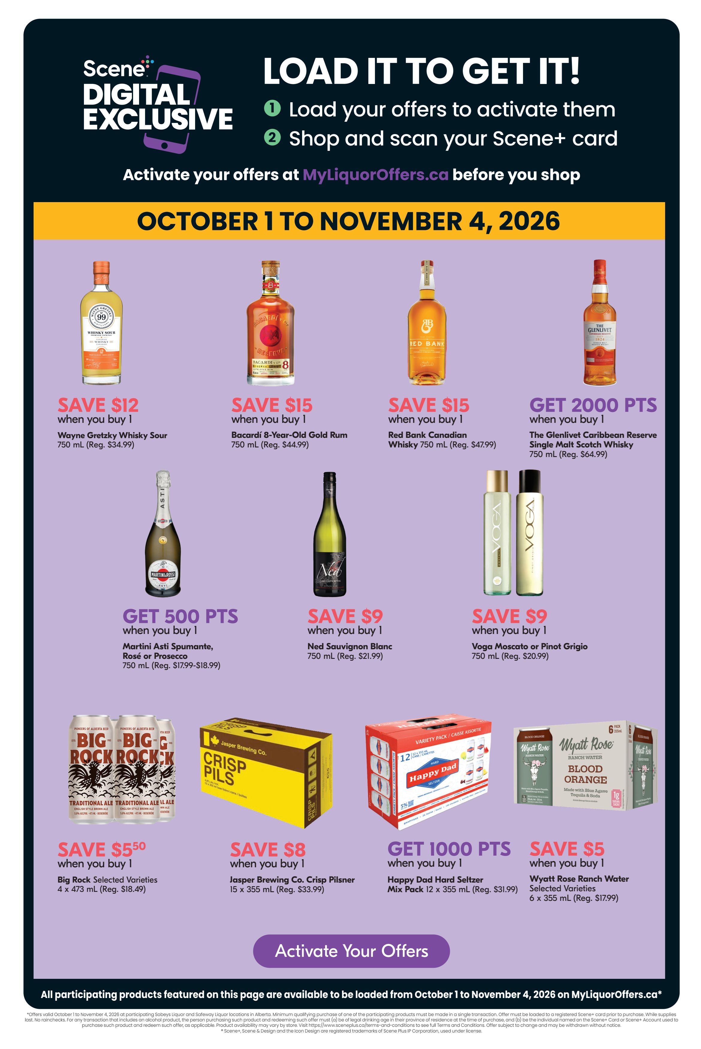 Sobeys/Safeway (AB) SWCB Flyer October 1 to 7