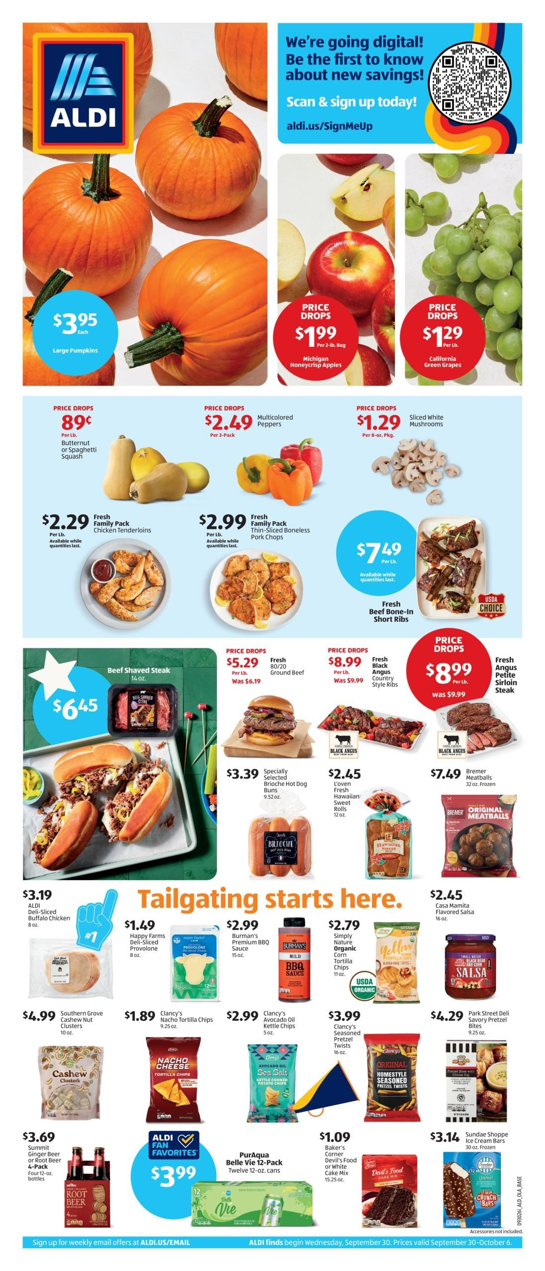 ALDI (Carter Lake Area, IA) Weekly Ad September 30 - October 6, 2026