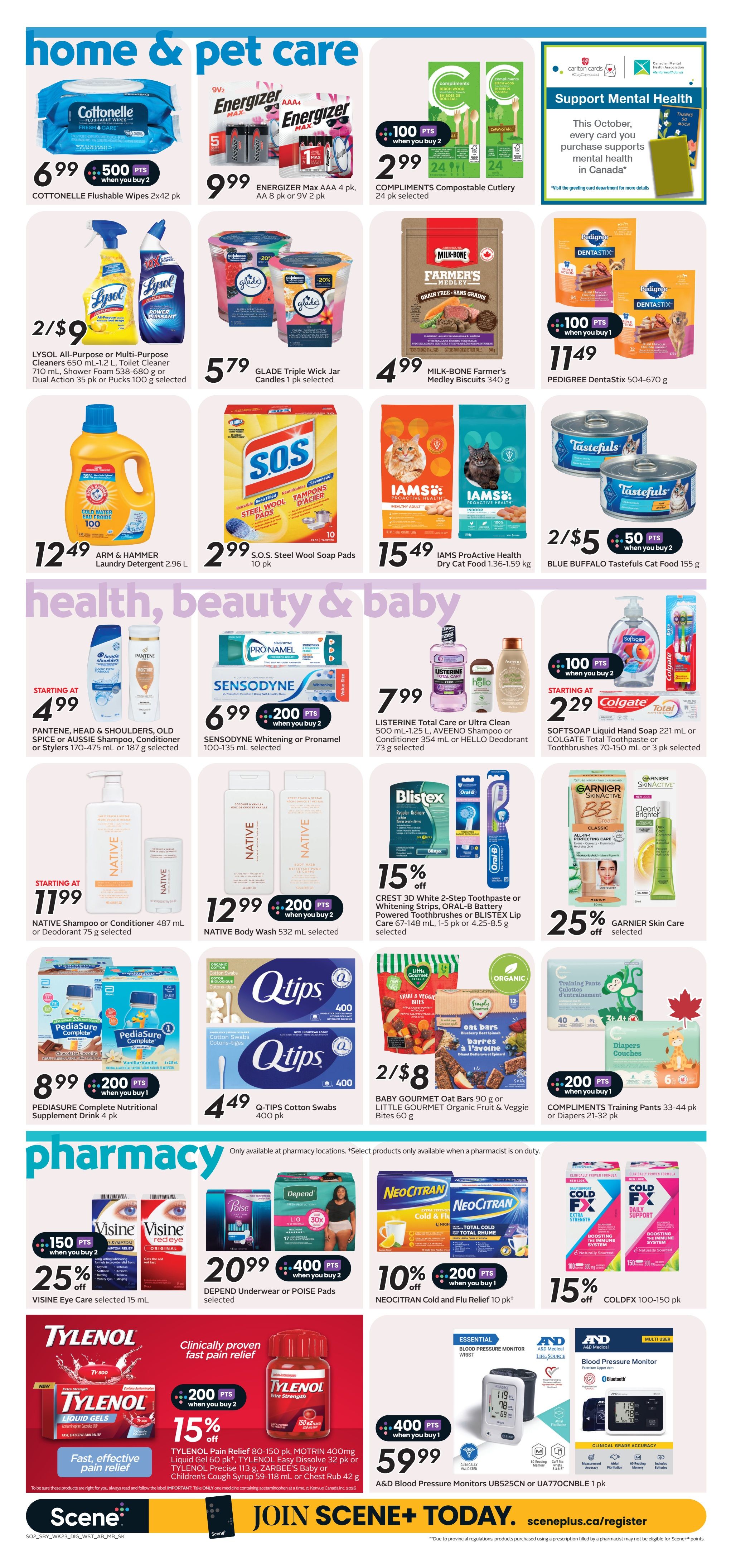Sobeys/Safeway (SK) Flyer October 1 to 7