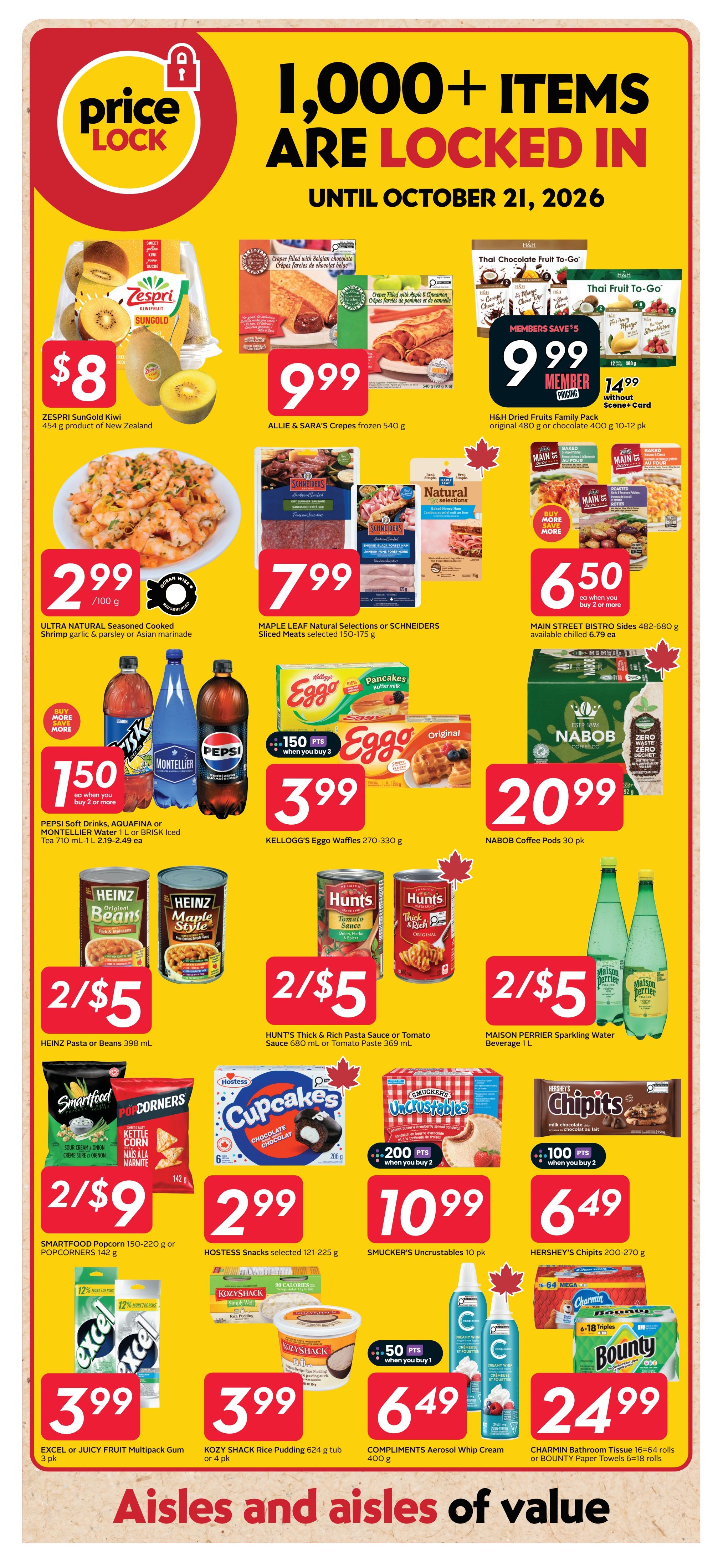Sobeys/Safeway (SK) Flyer October 1 to 7