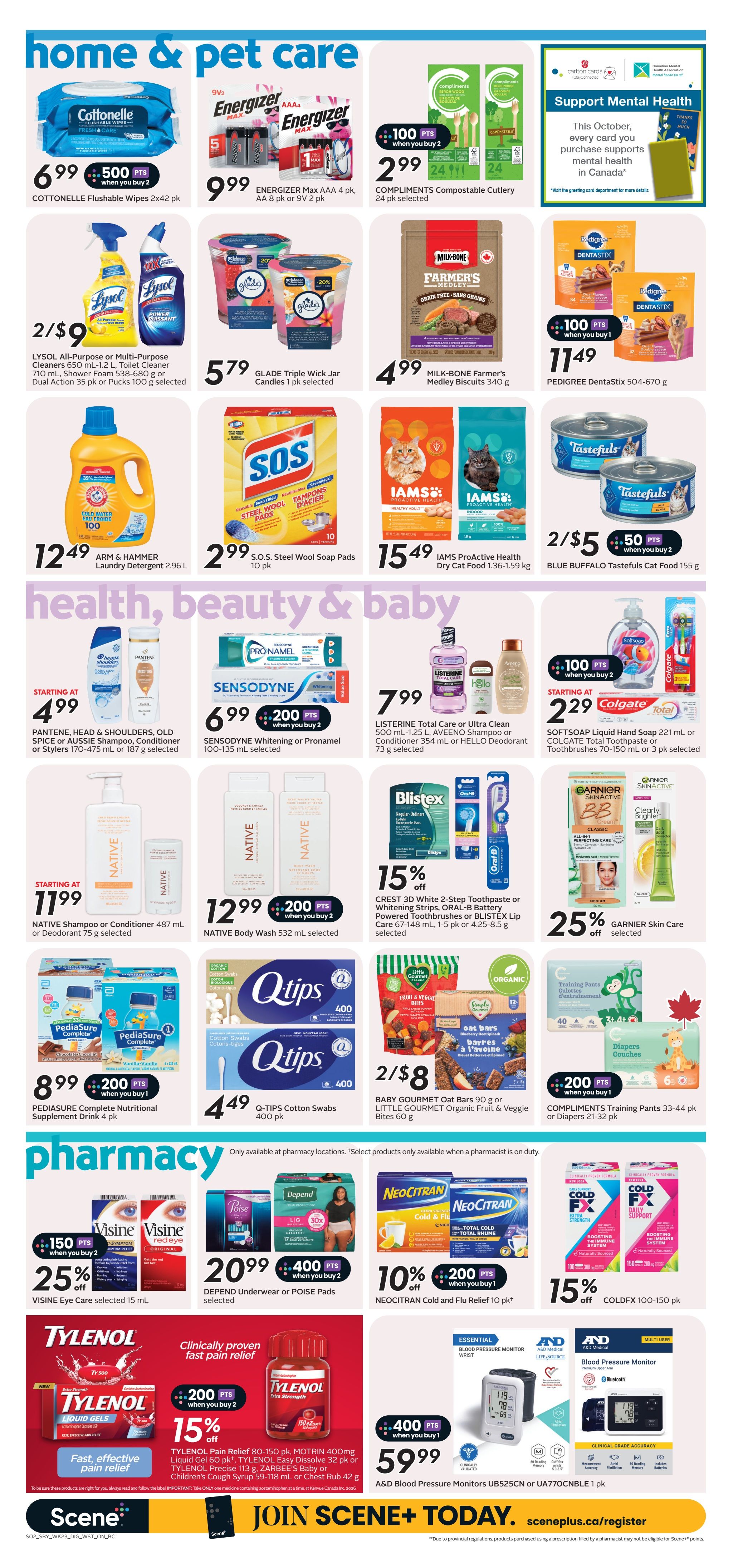 Safeway (BC) Flyer October 1 to 7