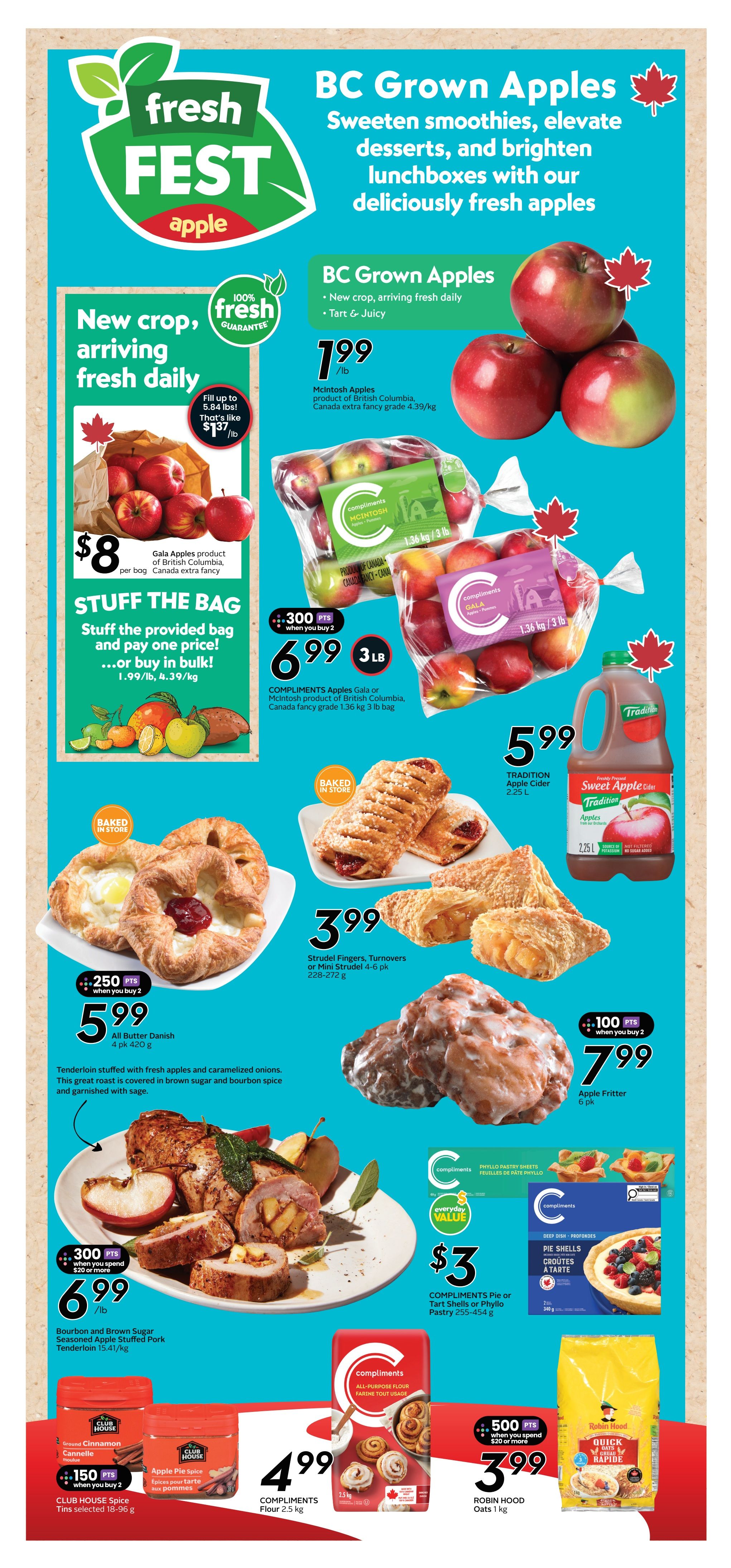 Safeway (BC) Flyer October 1 to 7