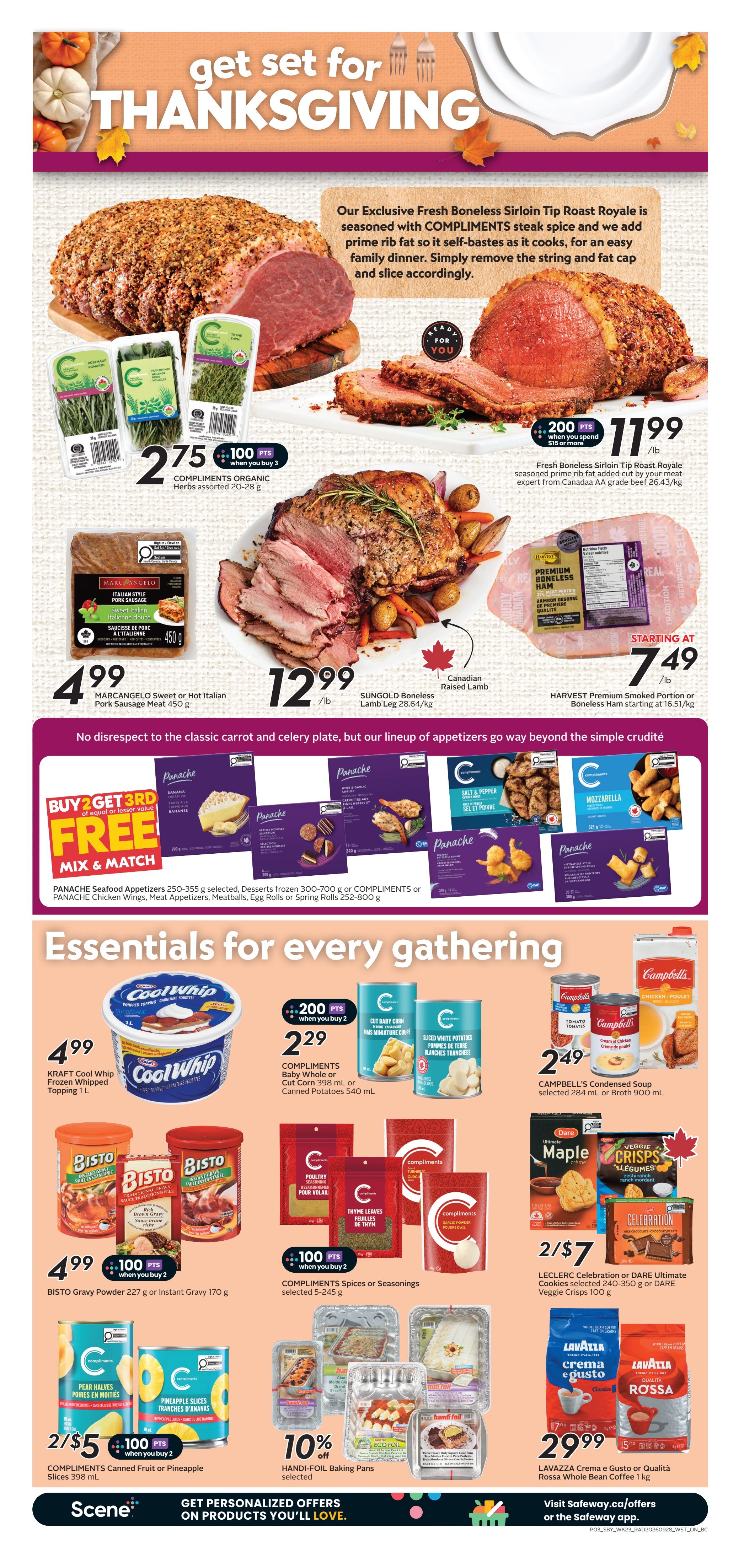 Safeway (BC) Flyer October 1 to 7
