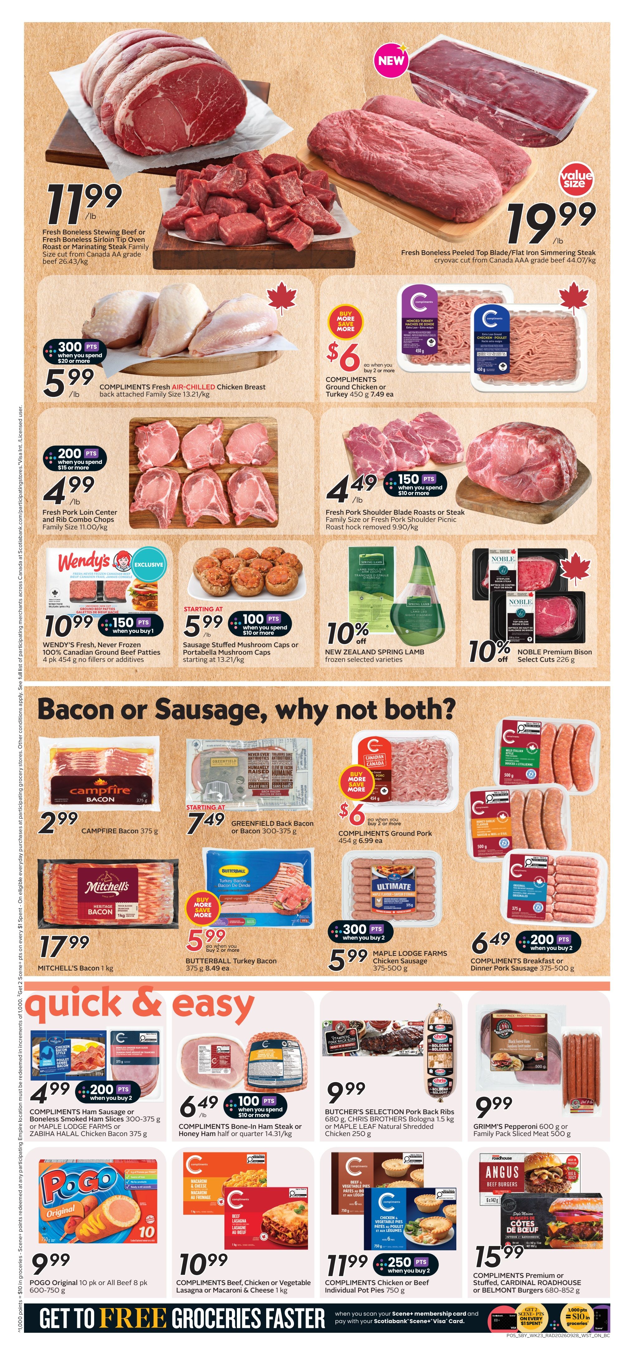 Safeway (BC) Flyer October 1 to 7