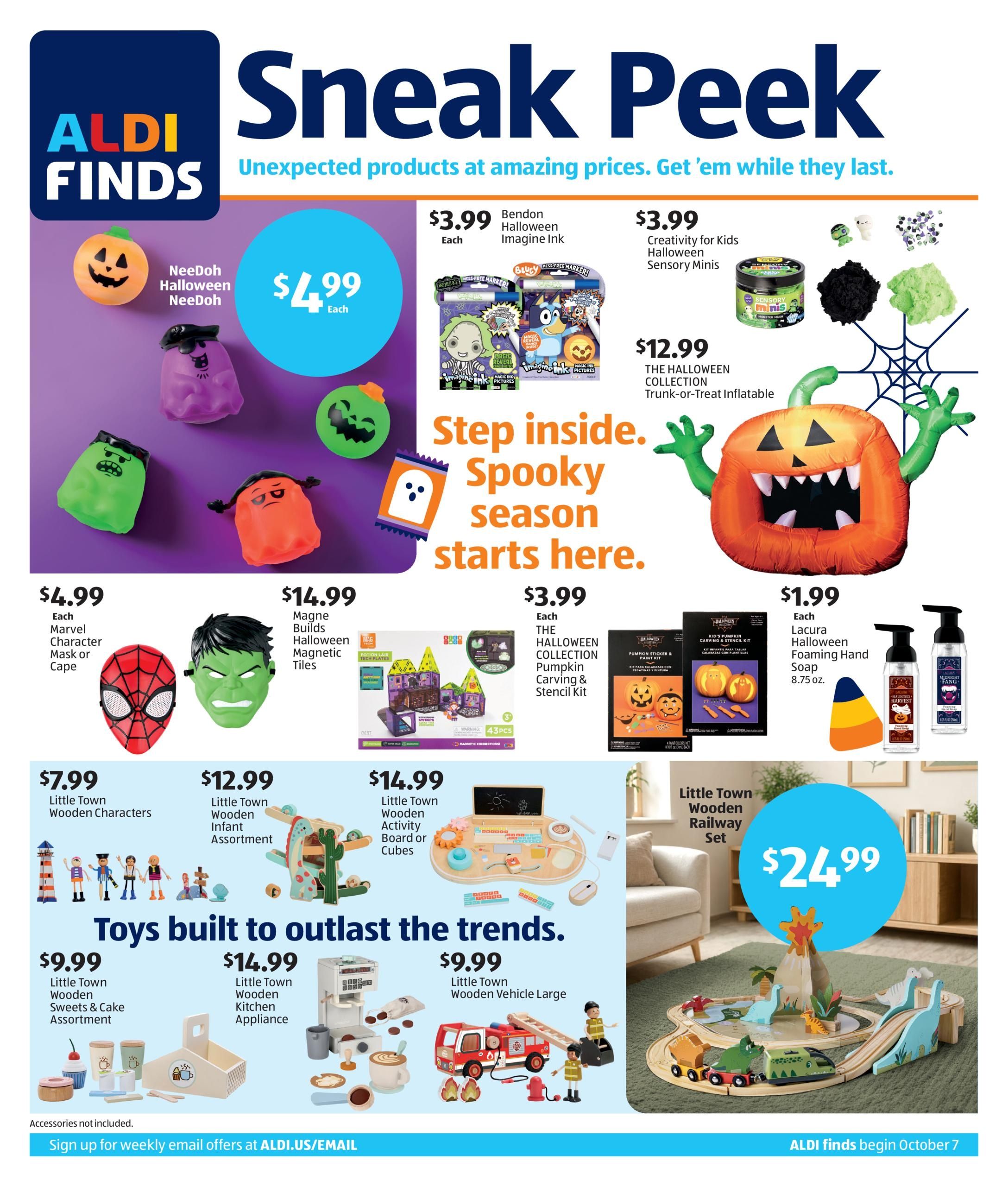 ALDI In Store Weekly Ad October 7 - 13, 2026