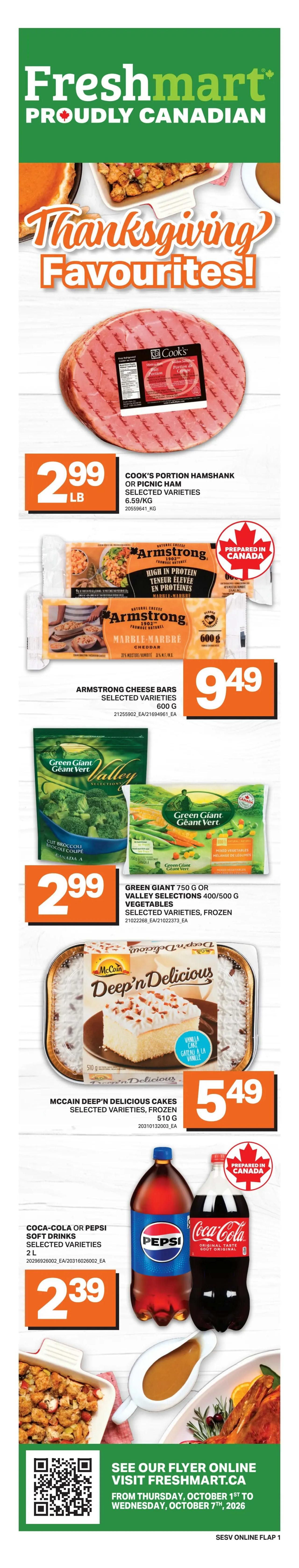 Shop Easy & SuperValu Flyer October 1 to 7