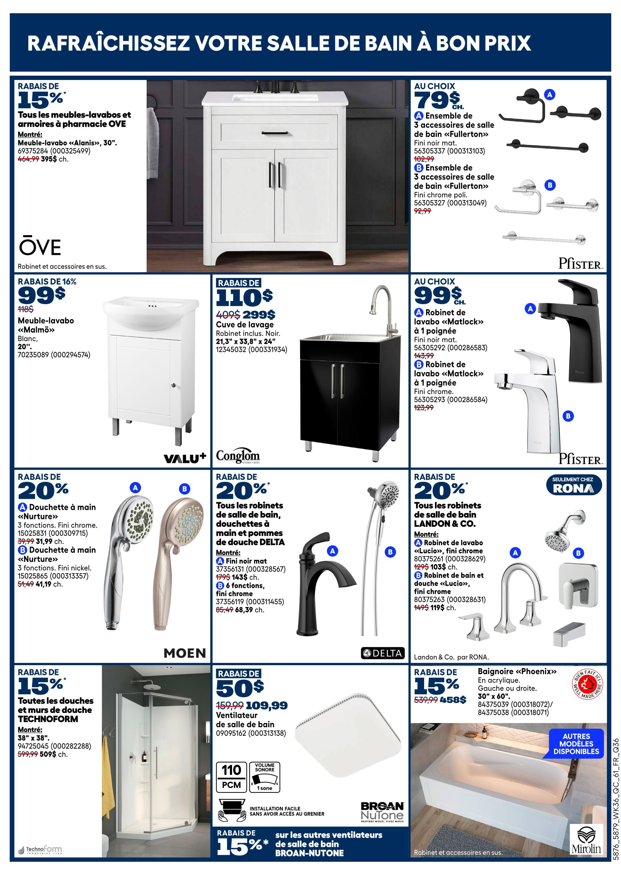 Rona & Rona+ (QC) Flyer October 1 to 7