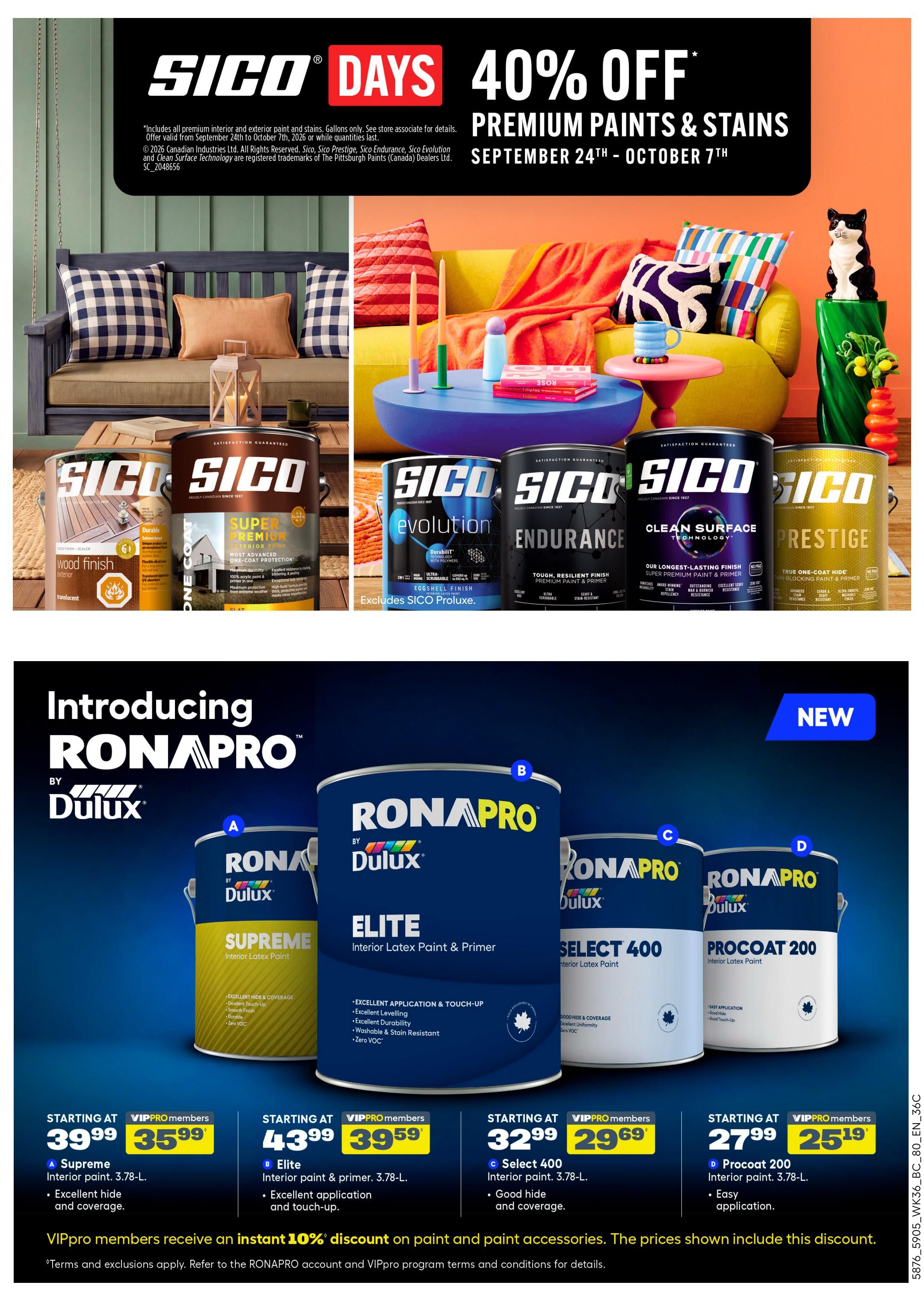Rona & Rona+ (BC) Flyer October 1 to 7