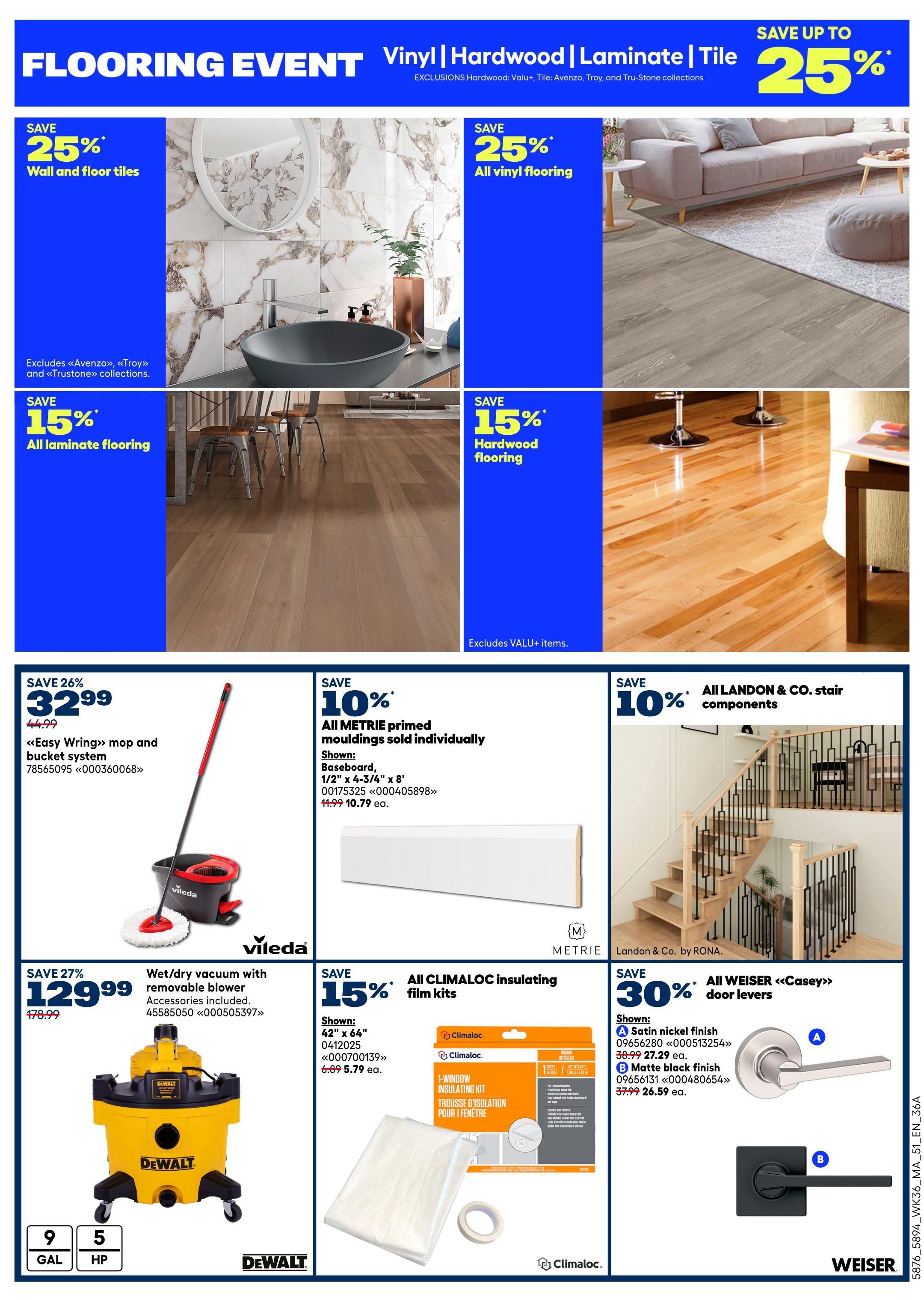 Rona & Rona+ (Atlantic) Flyer October 1 to 7