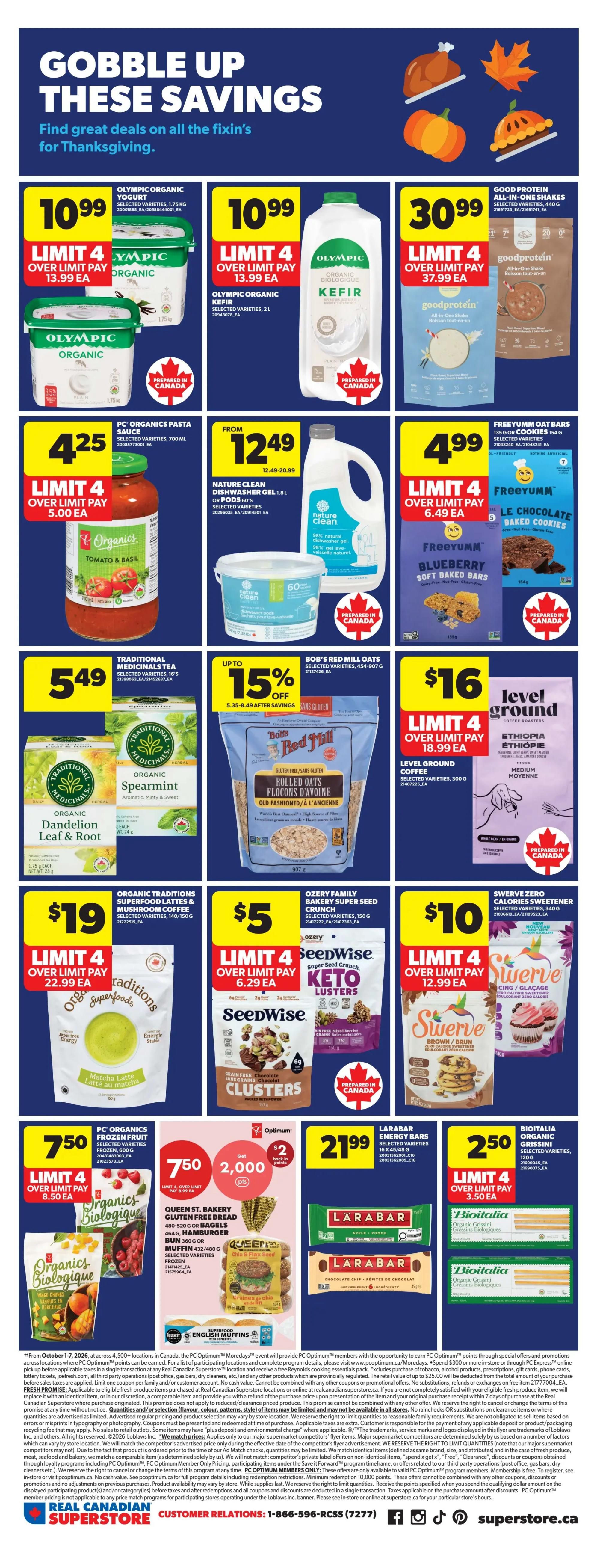 Real Canadian Superstore (West) Flyer October 1 to 7