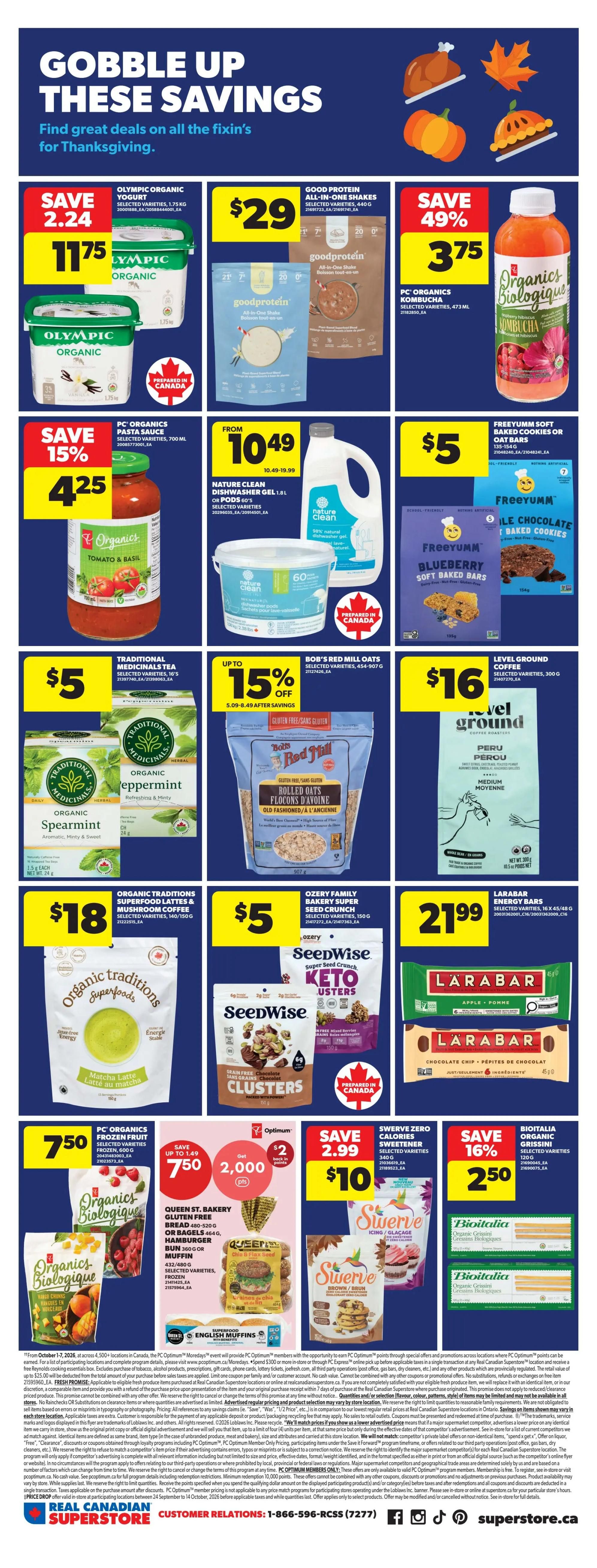 Real Canadian Superstore (ON) Flyer October 1 to 7