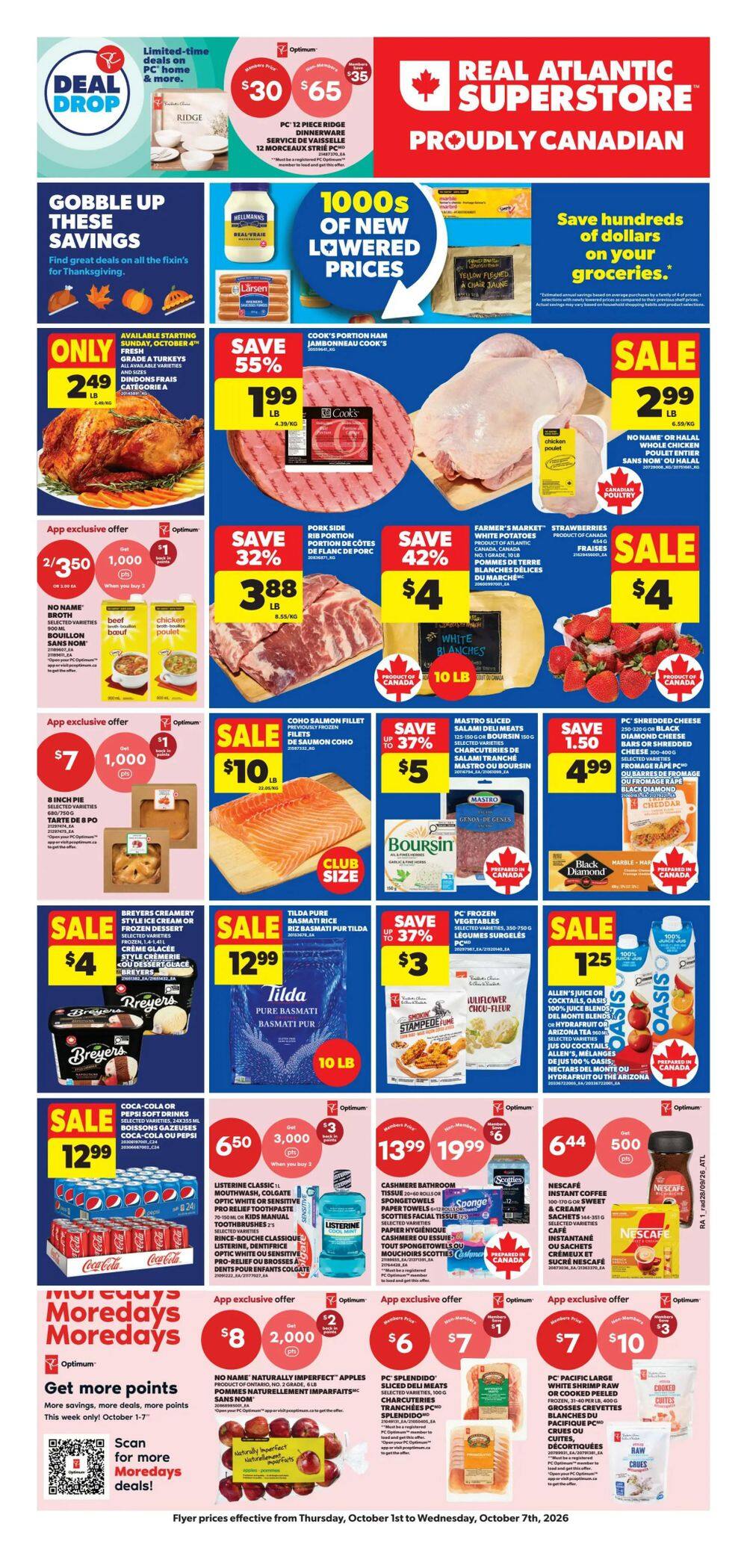 Real Atlantic Superstore Flyer October 1 to 7