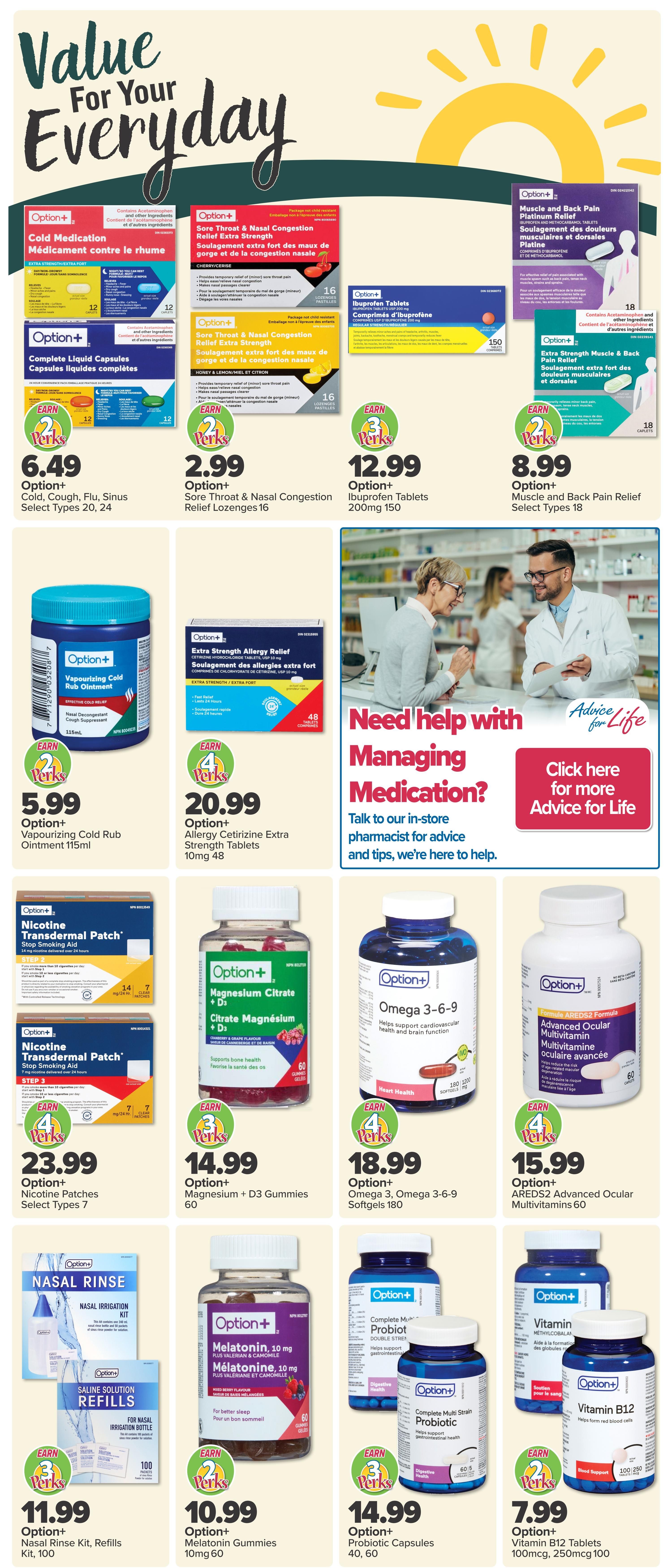 PharmaChoice (BC, AB, SK & MB) Flyer October 1 to 7