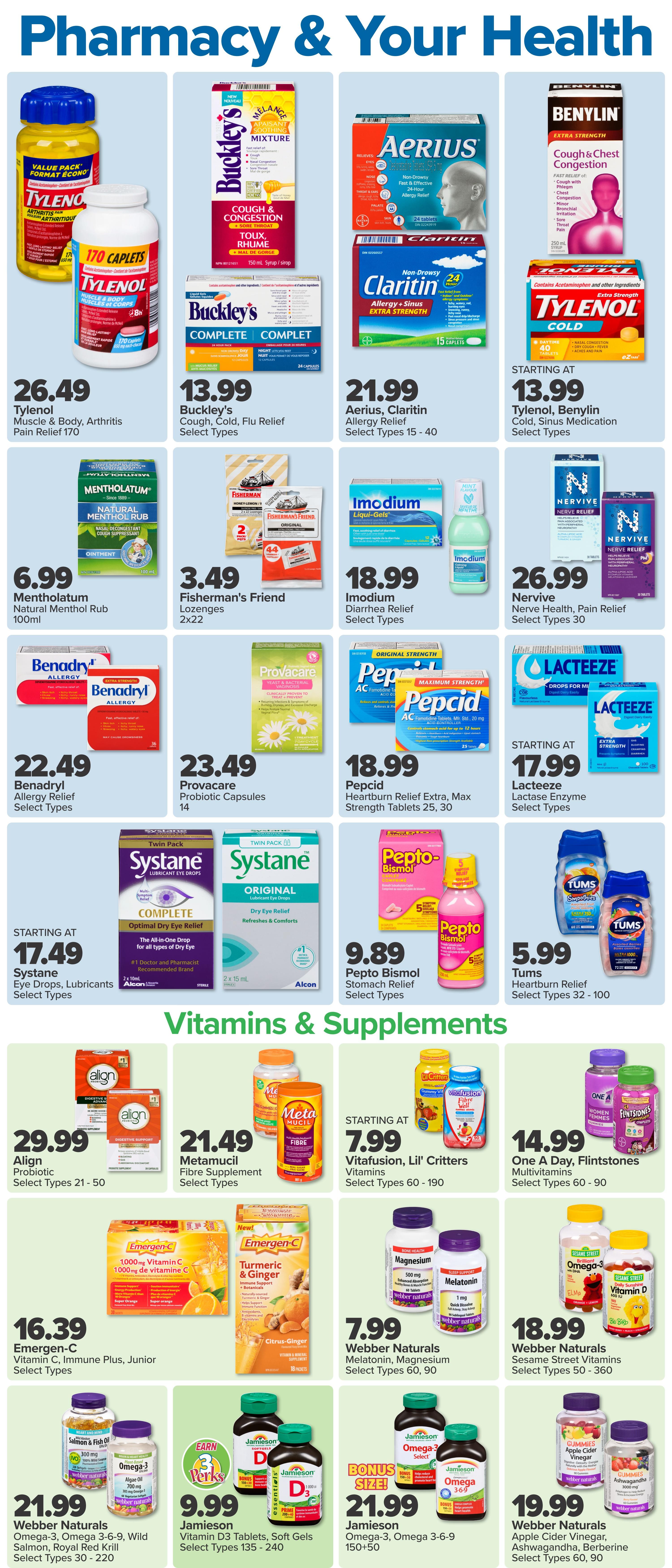 PharmaChoice (BC, AB, SK & MB) Flyer October 1 to 7