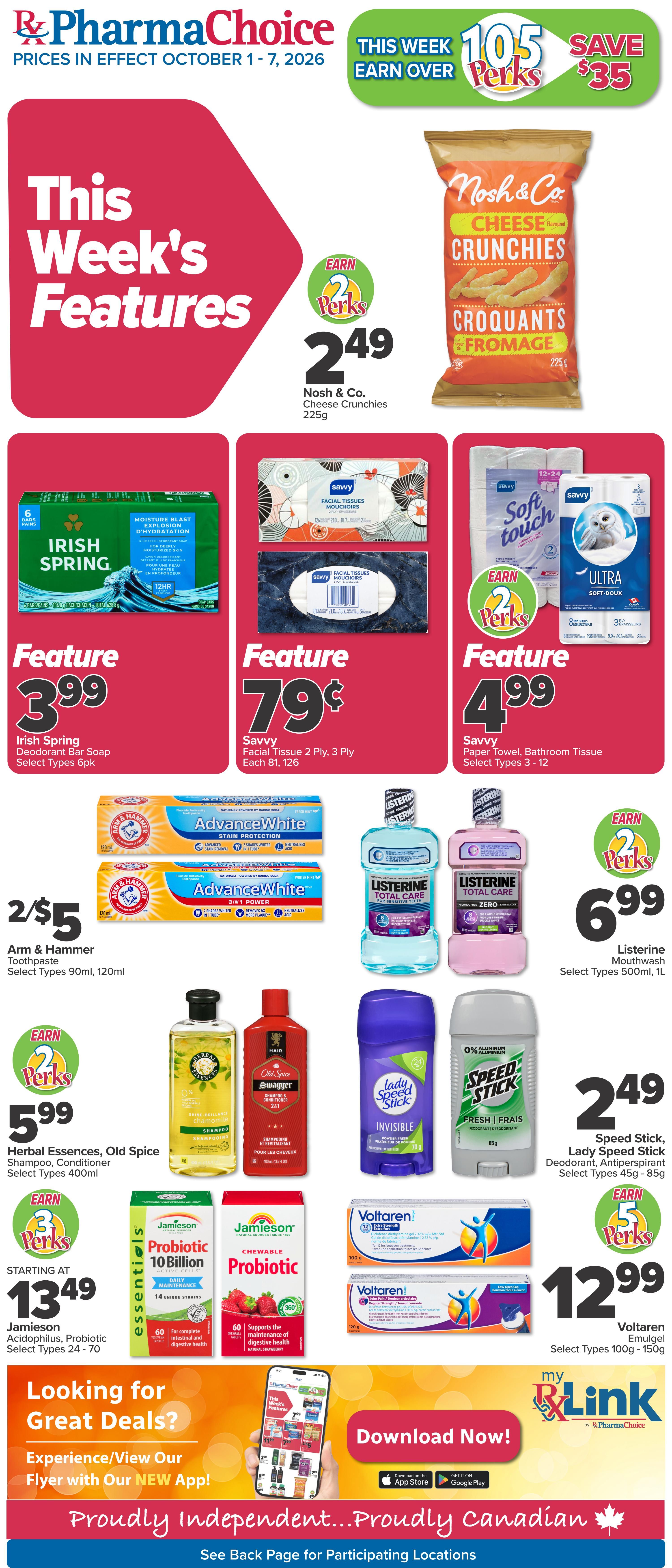 PharmaChoice (ON & Atlantic) Flyer October 1 to 7