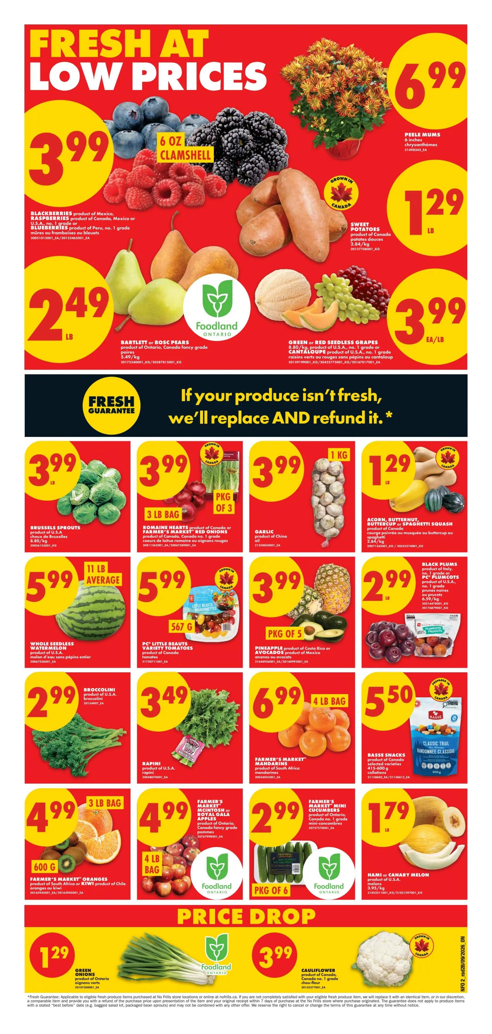 No Frills (ON) Flyer October 1 to 7