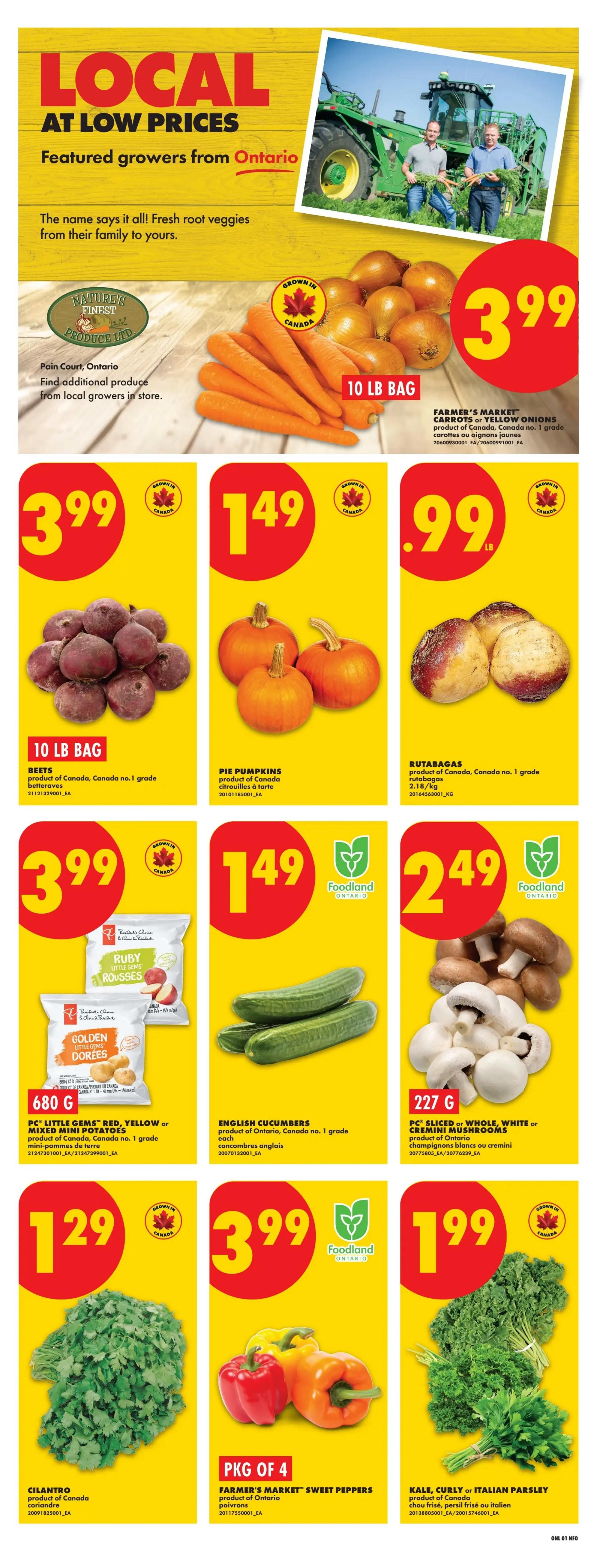 No Frills (ON) Flyer October 1 to 7