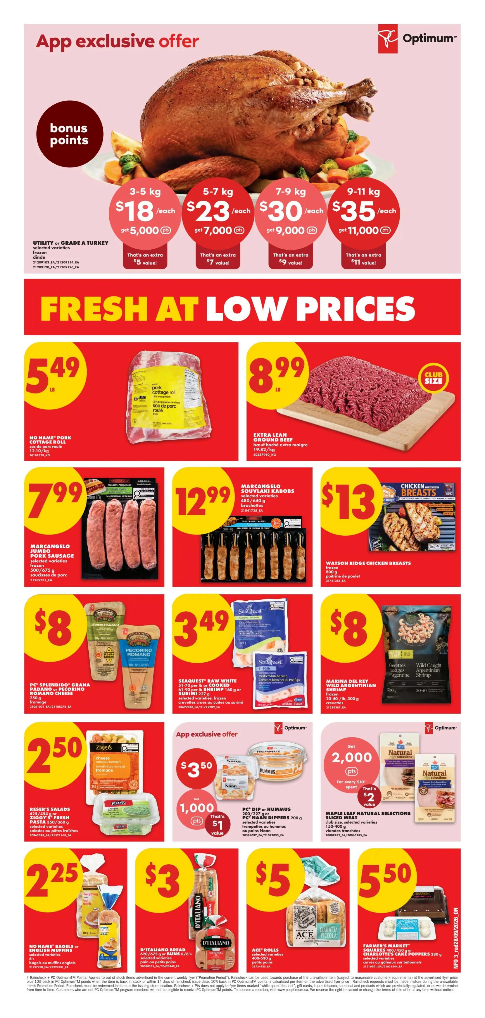 No Frills (ON) Flyer October 1 to 7