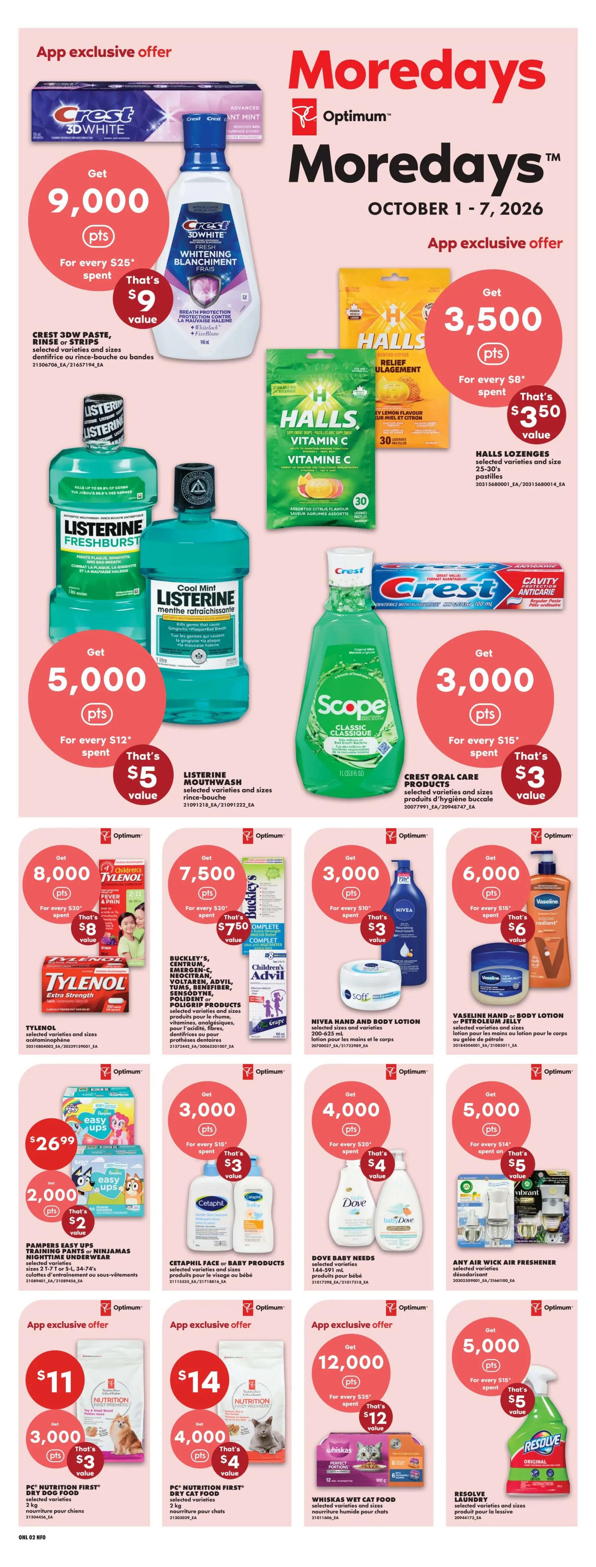 No Frills (ON) Flyer October 1 to 7