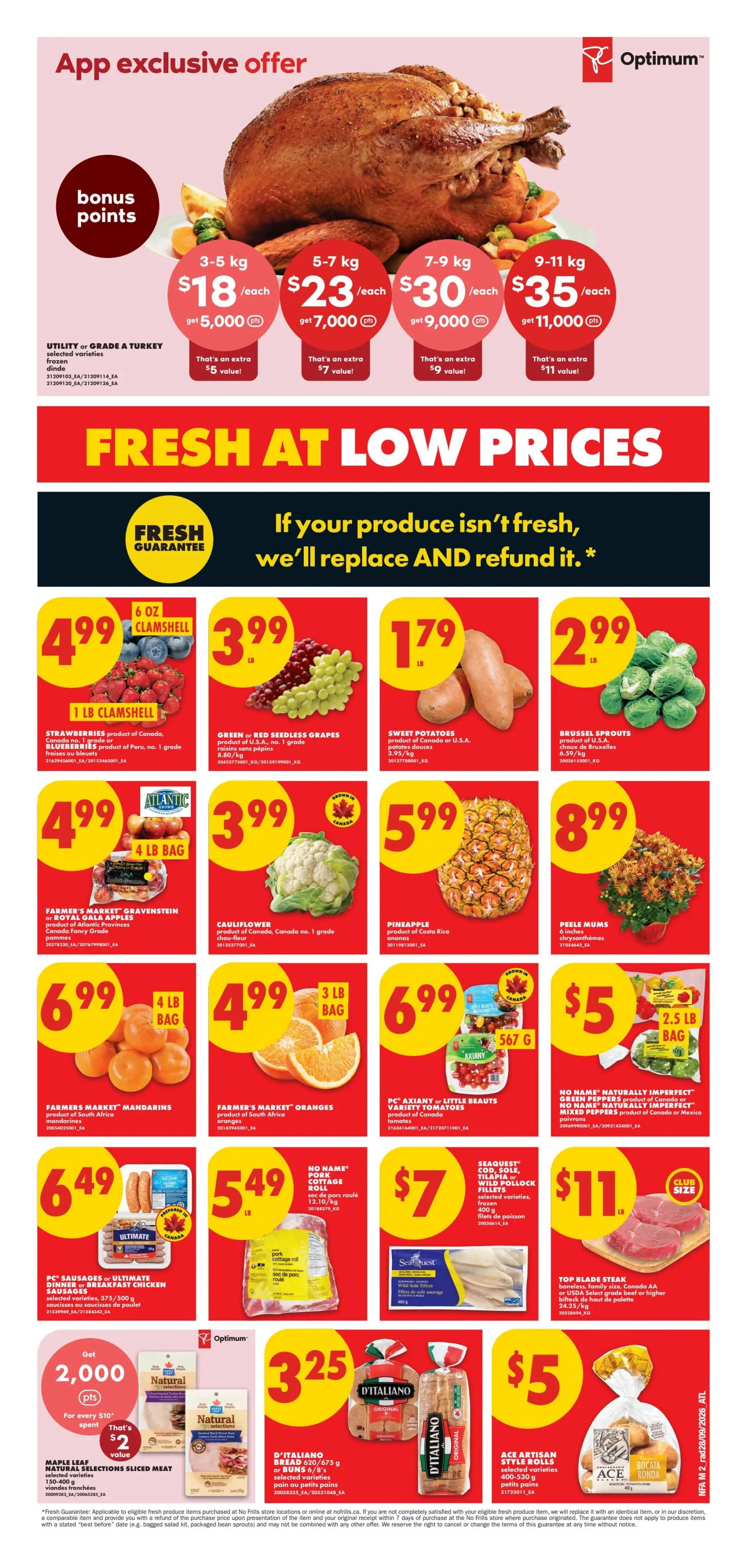 No Frills (Atlantic) Flyer October 1 to 7