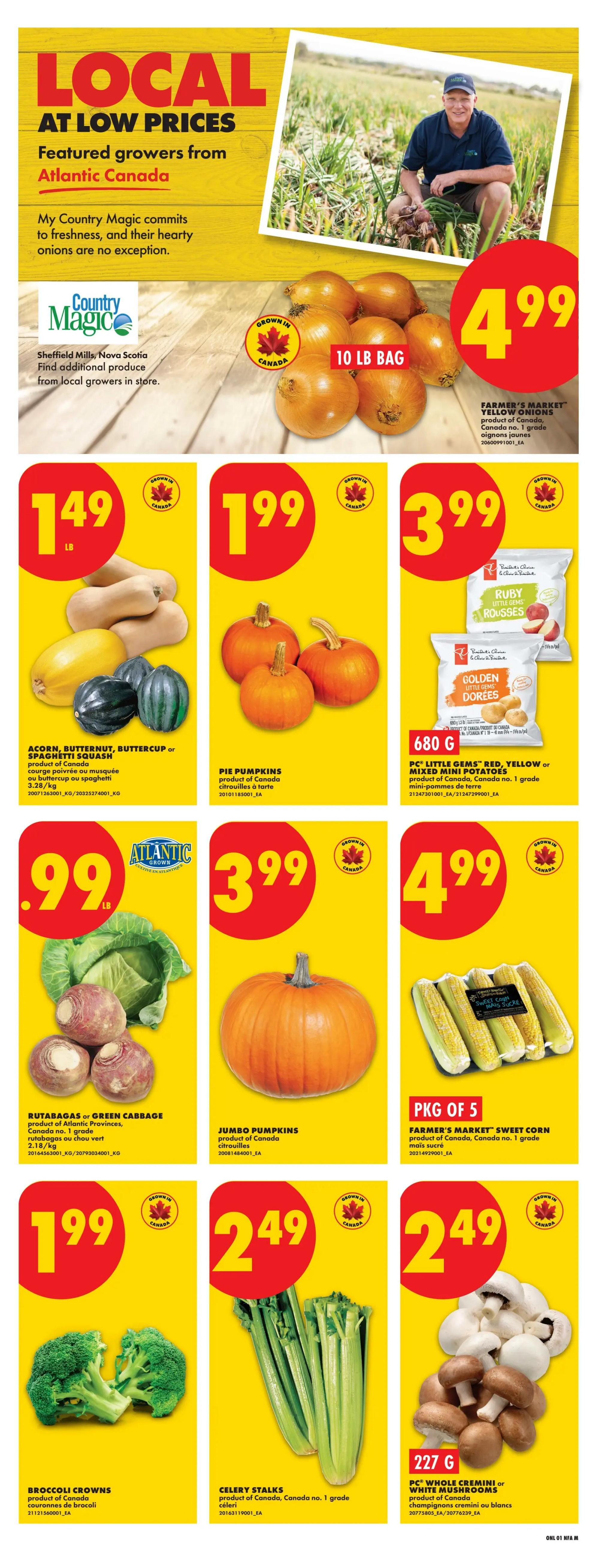 No Frills (Atlantic) Flyer October 1 to 7