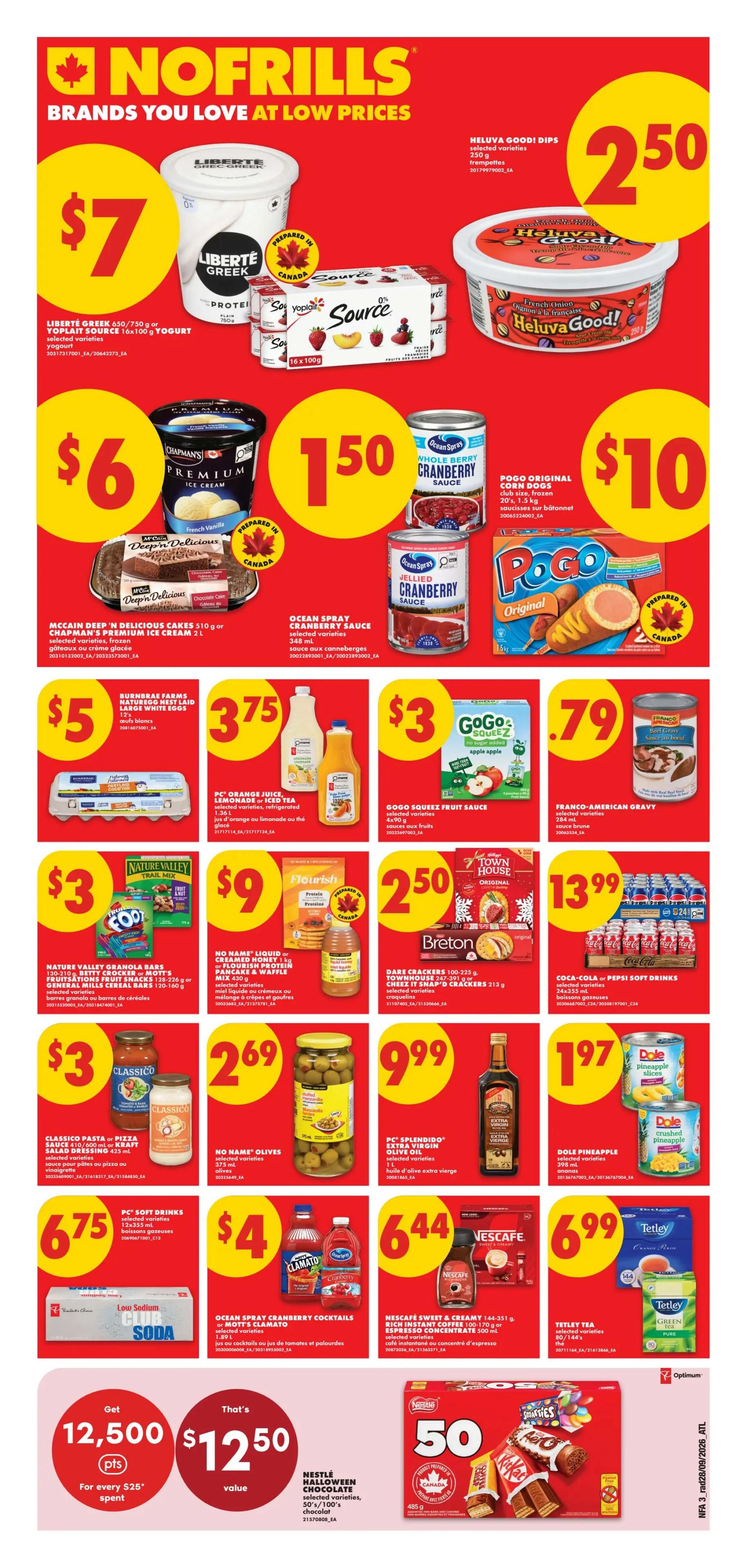 No Frills (Atlantic) Flyer October 1 to 7