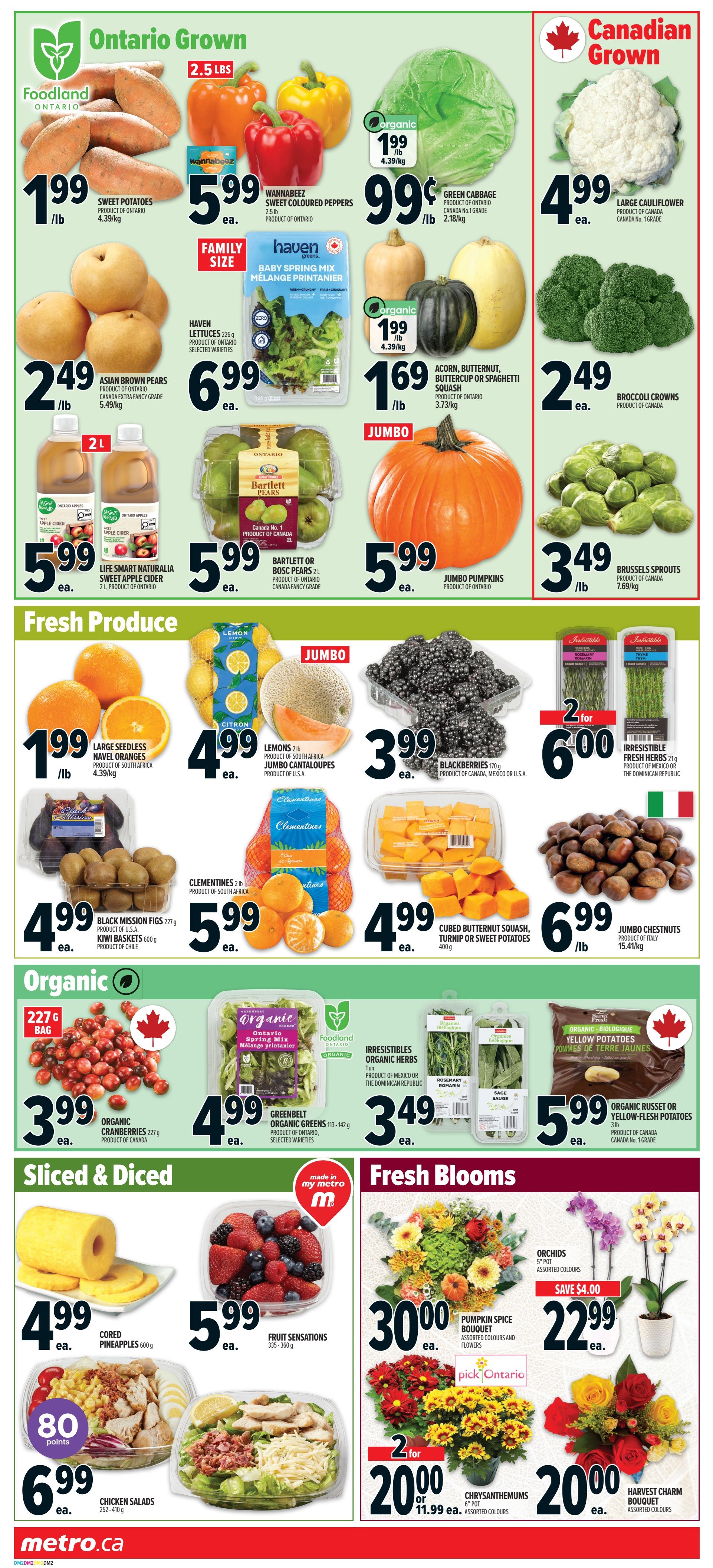 Metro (ON) Flyer October 1 to 7