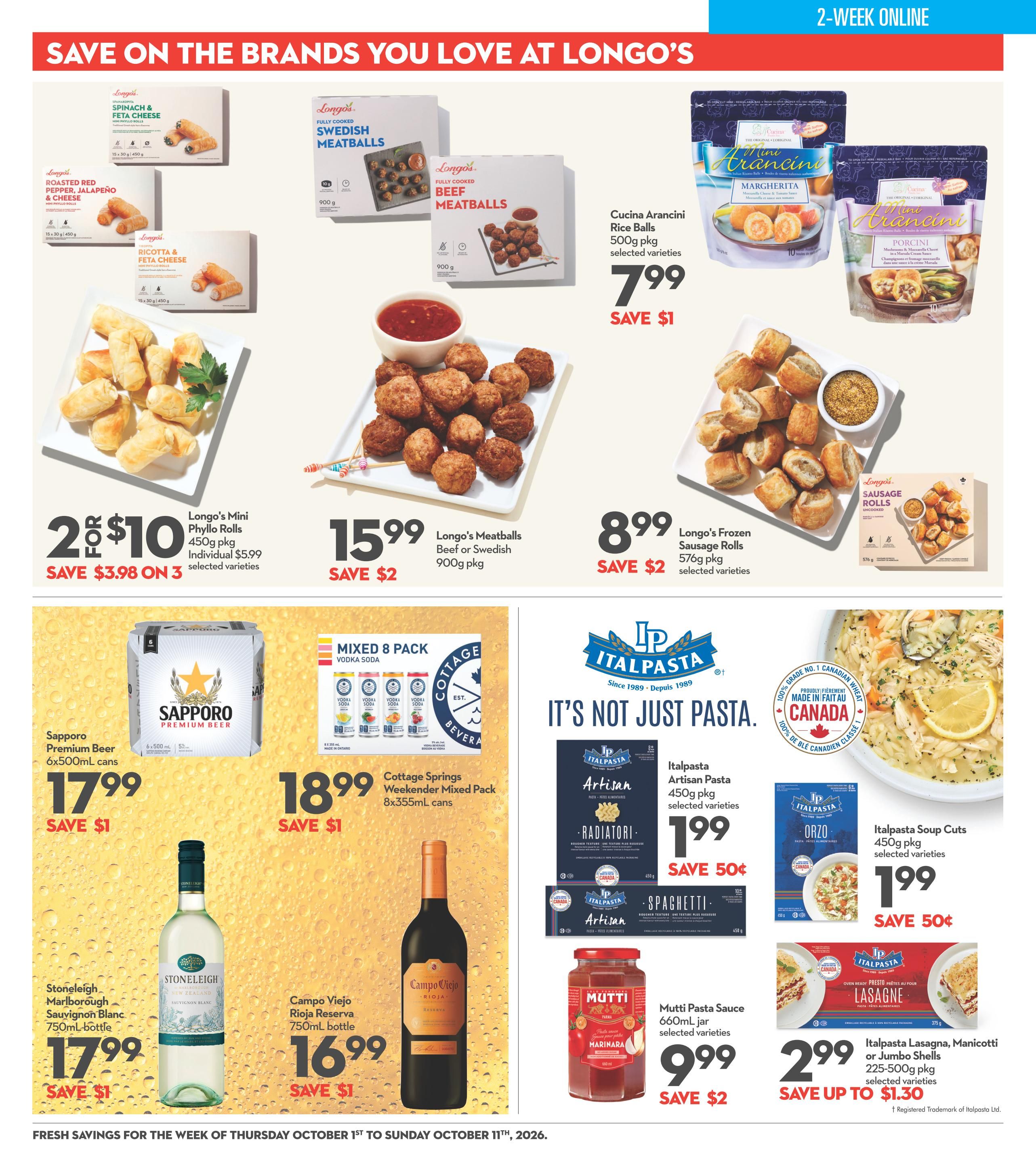 Garden Foods Flyer October 1 to 11