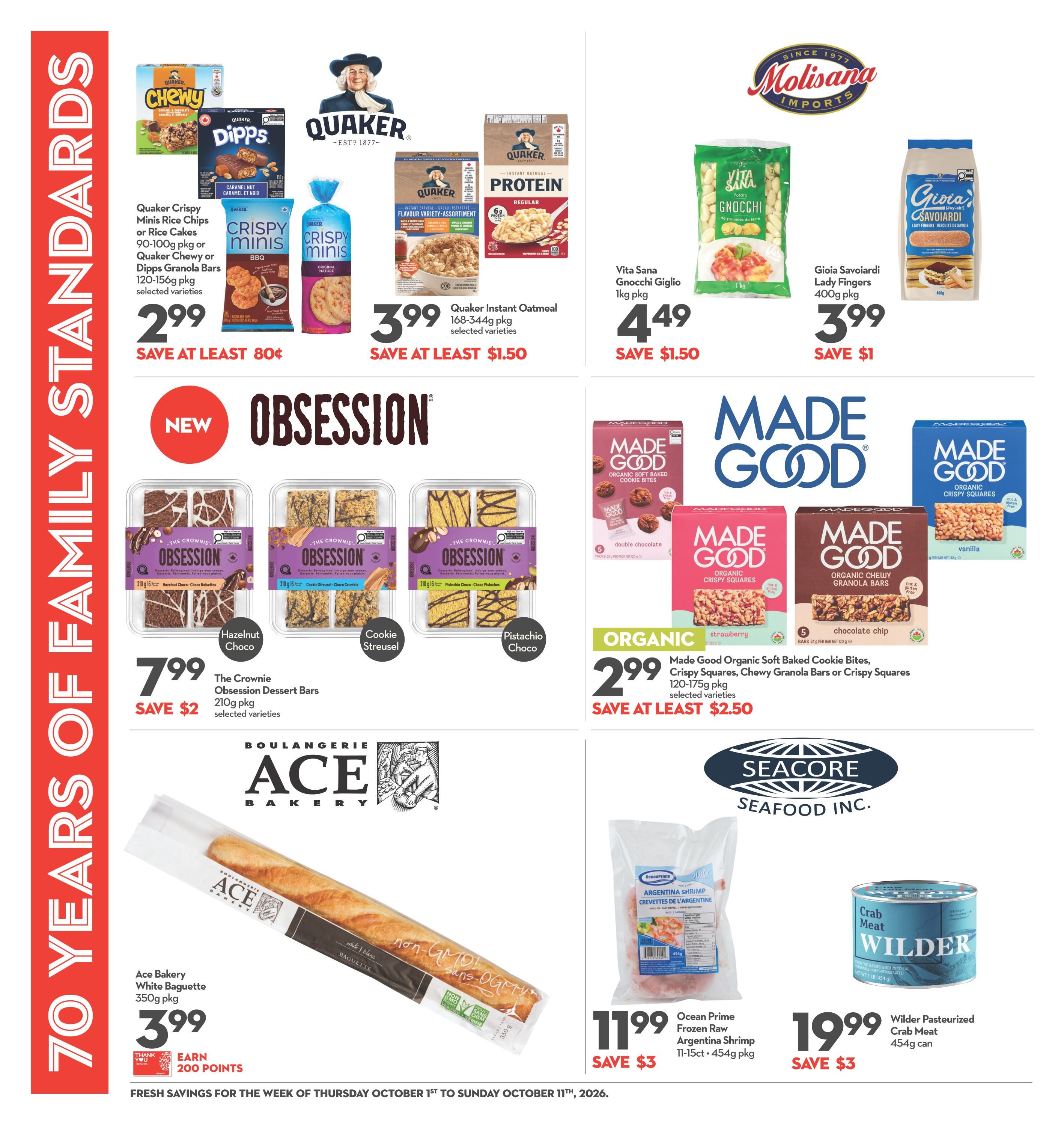 Longo's Flyer October 1 to 11