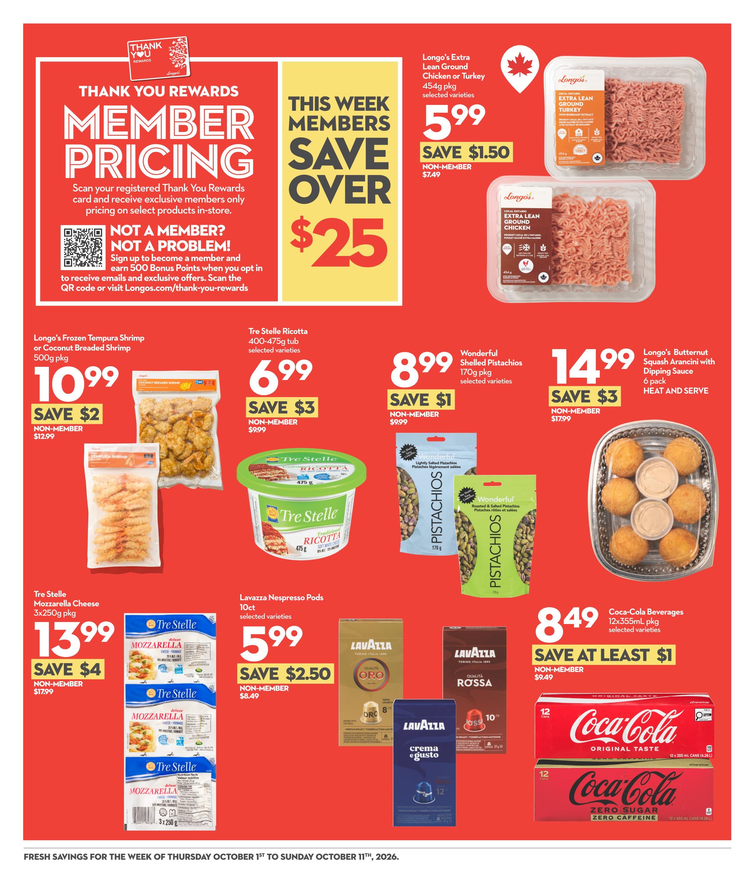 Longo's Flyer October 1 to 11