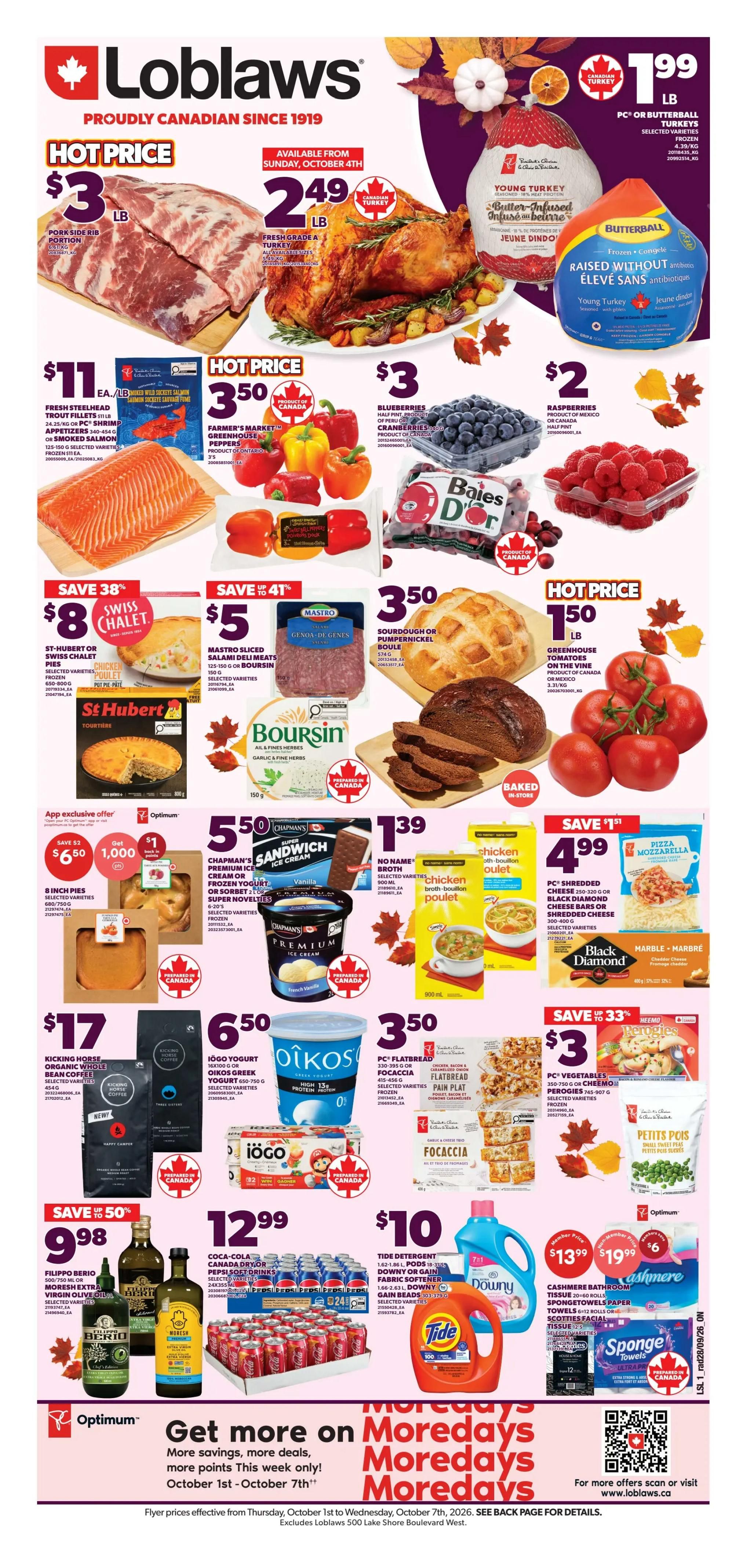 Loblaws (ON) Flyer October 1 to 7