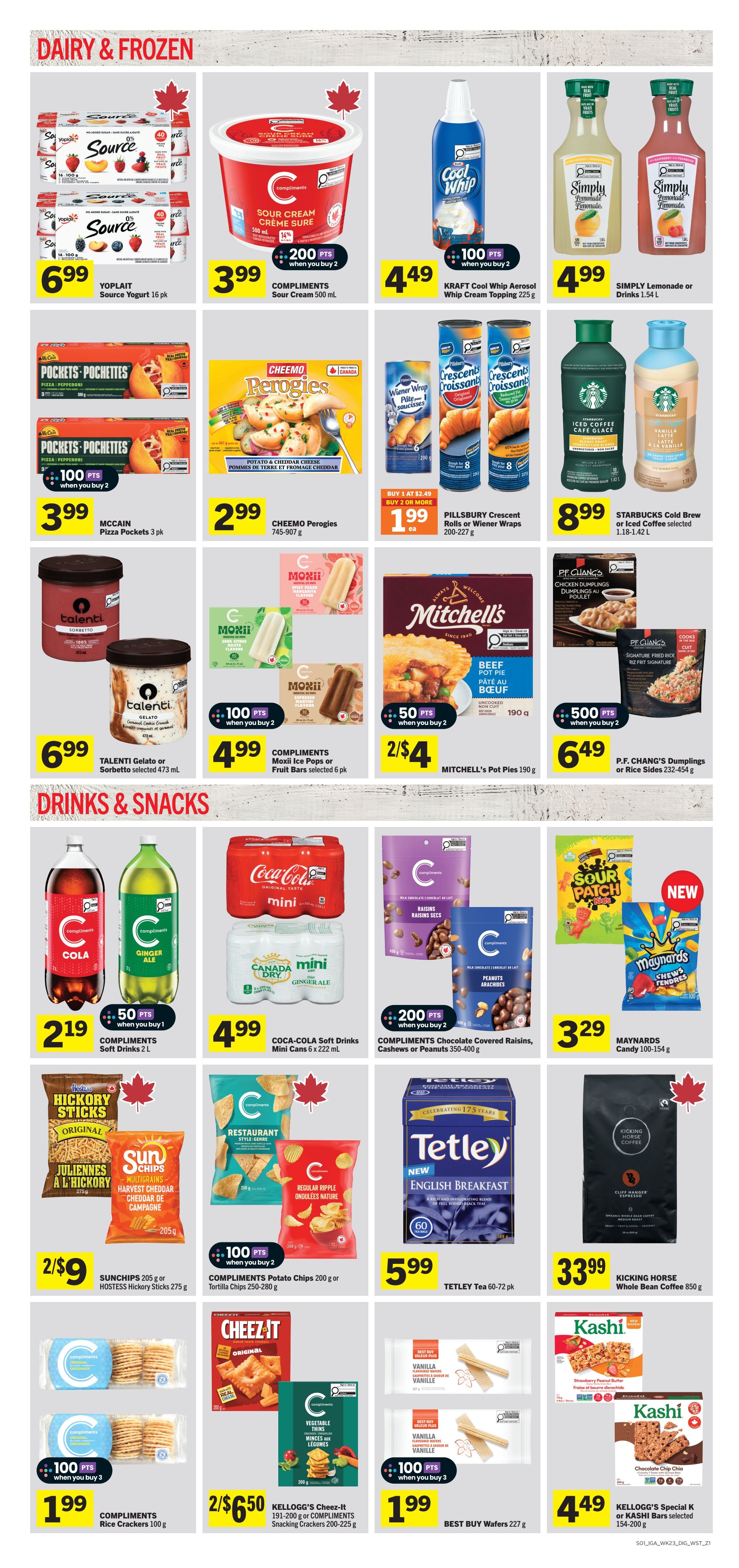 IGA (MB, SK, ON) Flyer October 1 to 7