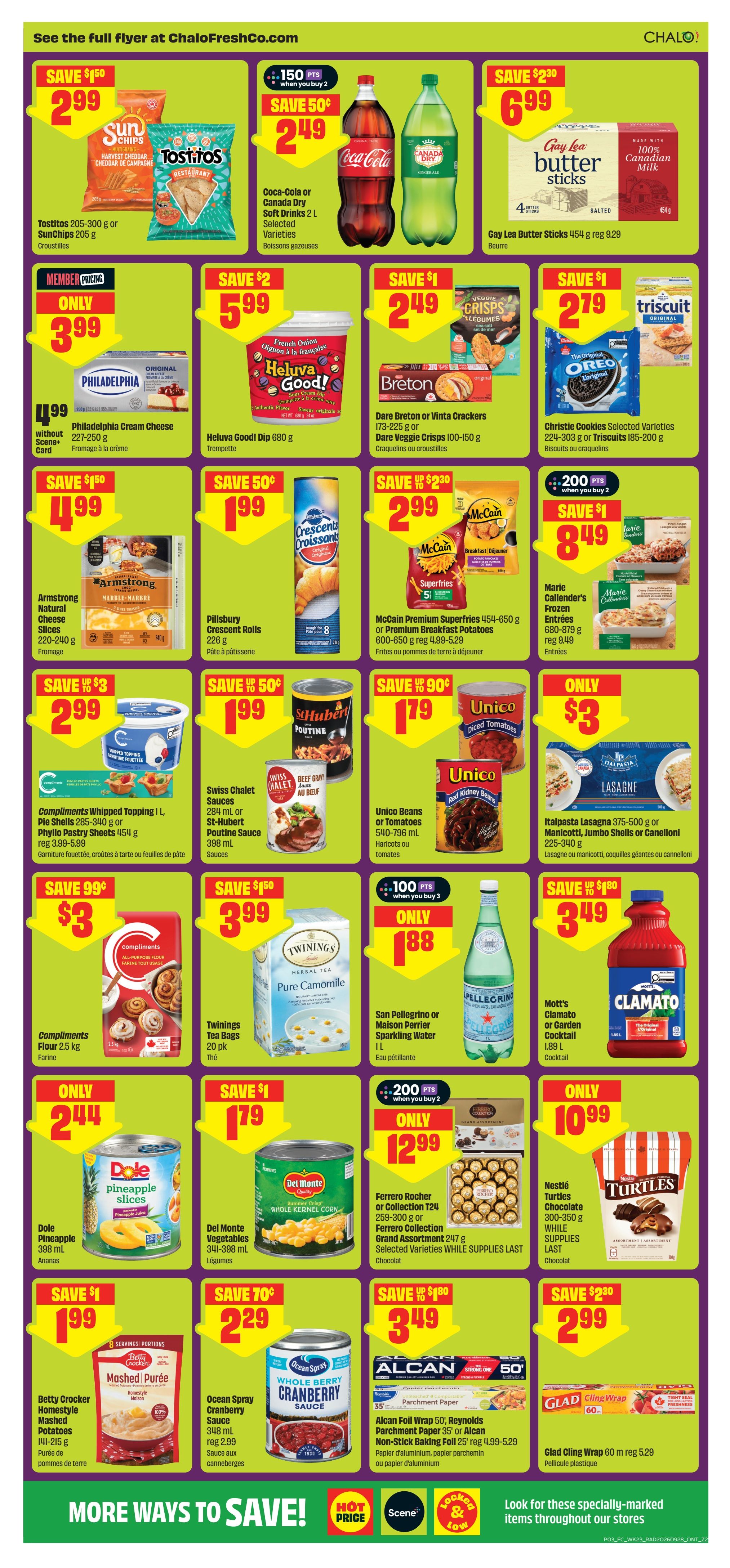 Chalo! FreshCo (ON) Flyer October 1 to 7