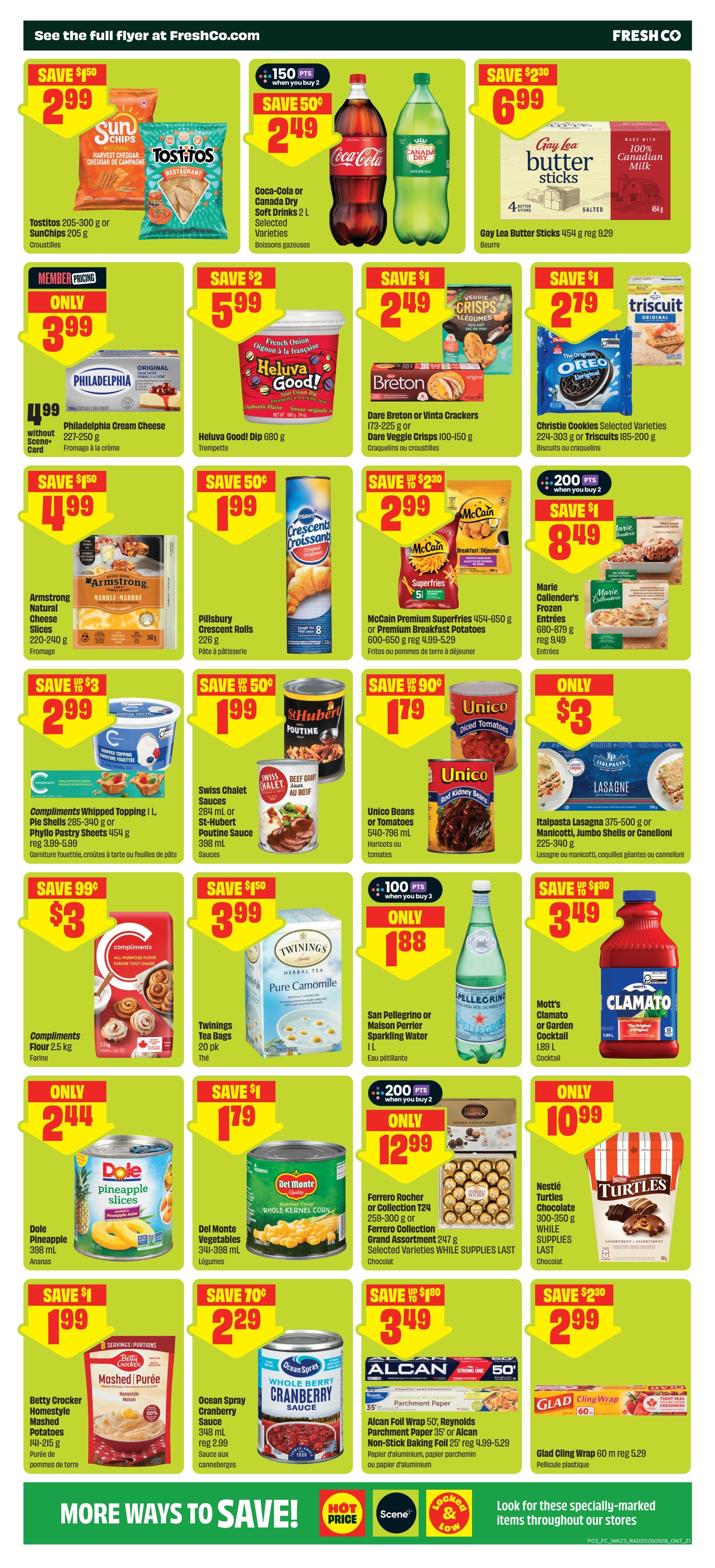 FreshCo (ON) Flyer October 1 to 7