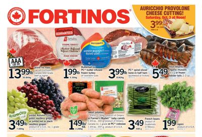 Fortinos Flyer October 1 to 7