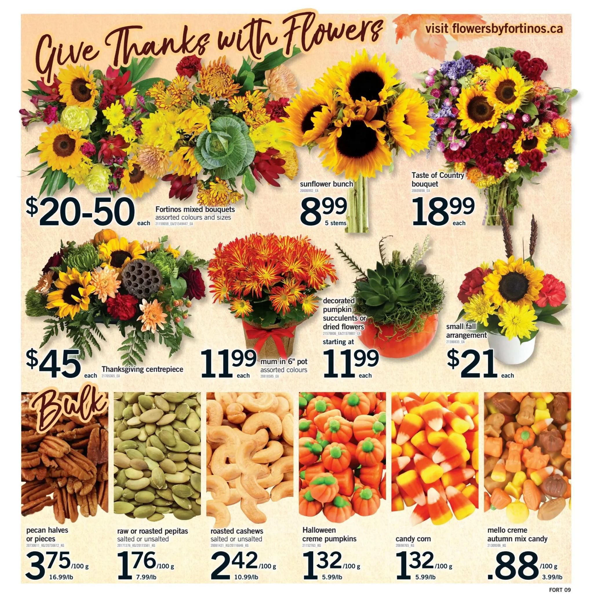 Fortinos Flyer October 1 to 7