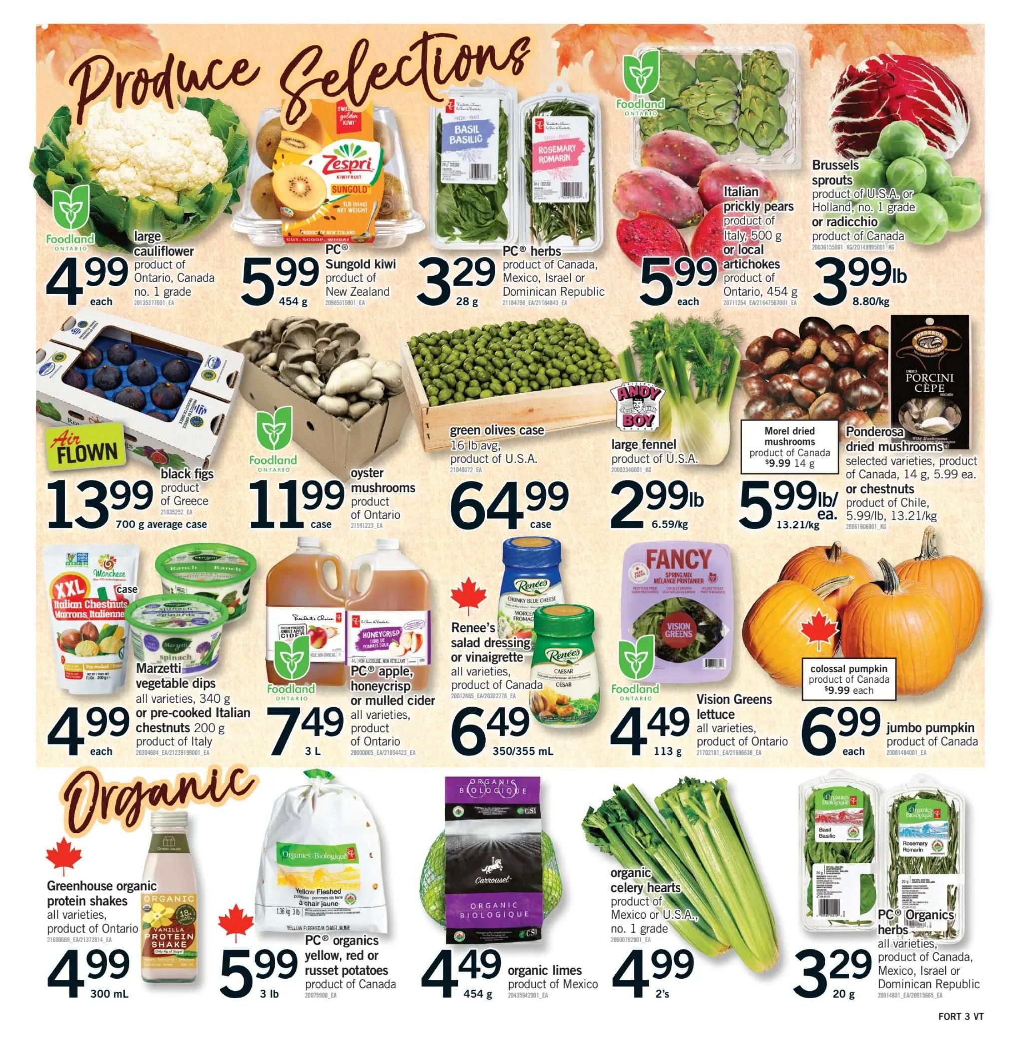 Fortinos Flyer October 1 to 7