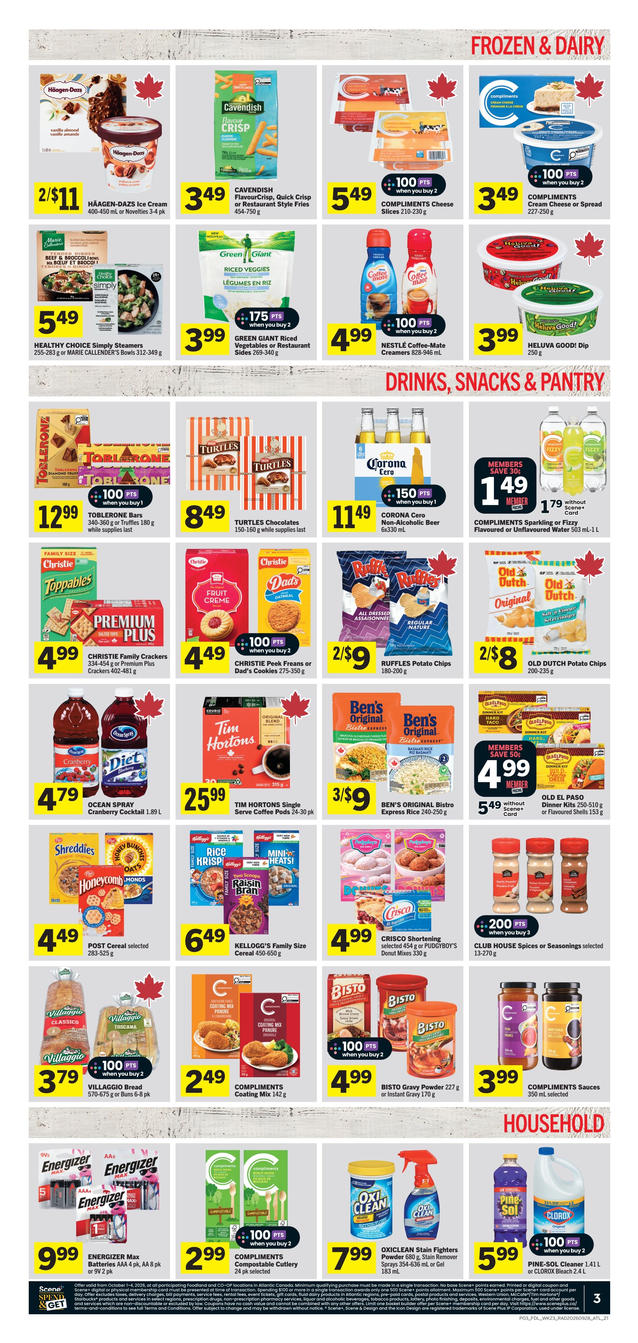 Foodland Co-op Flyer October 1 to 7